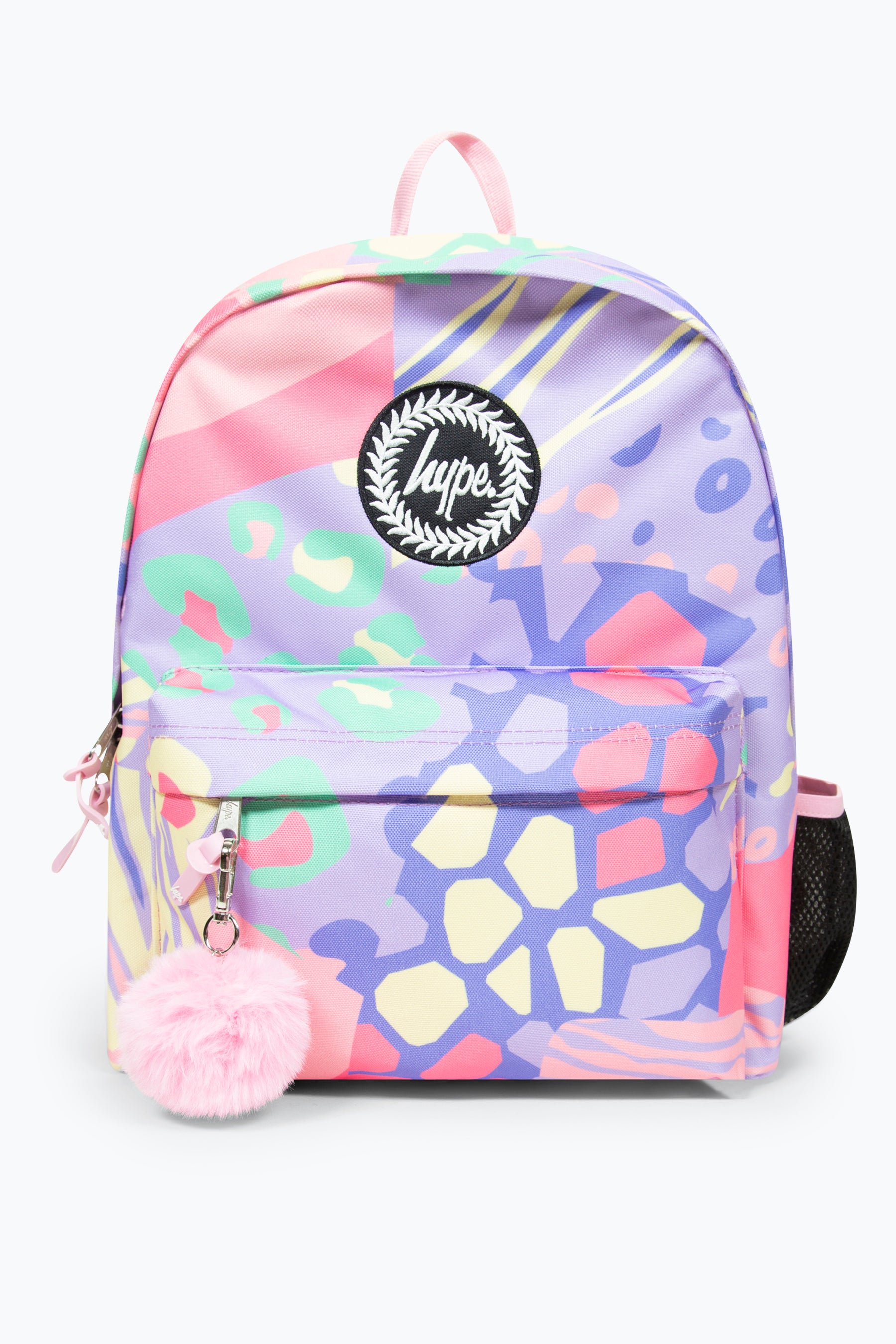 Pink Purple Pastel Prints Backpack & Lunch Bag Bundle