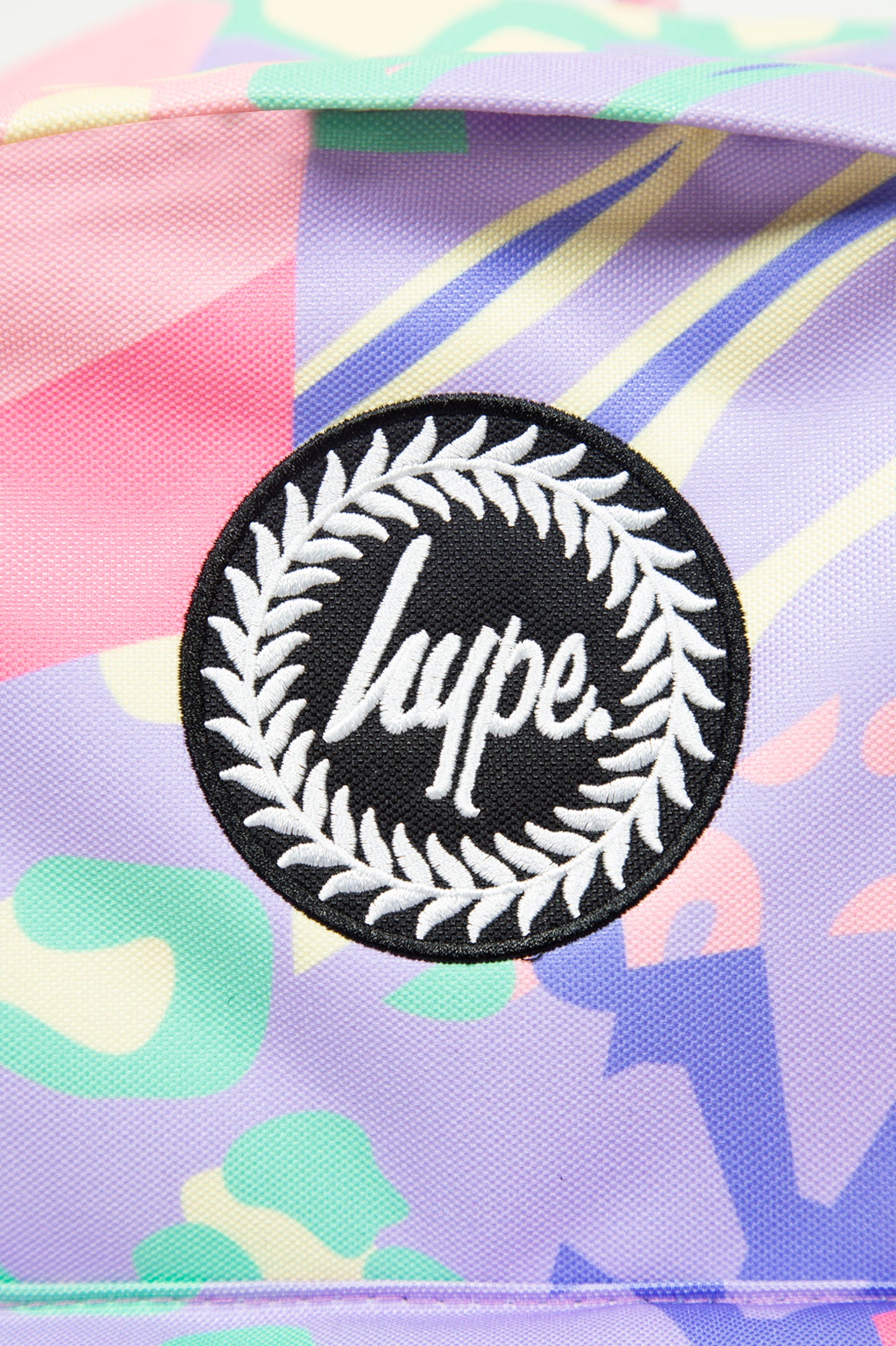 Hype Girls Pink/Purple Pastel Prints Backpack & Lunch Bag Bundle