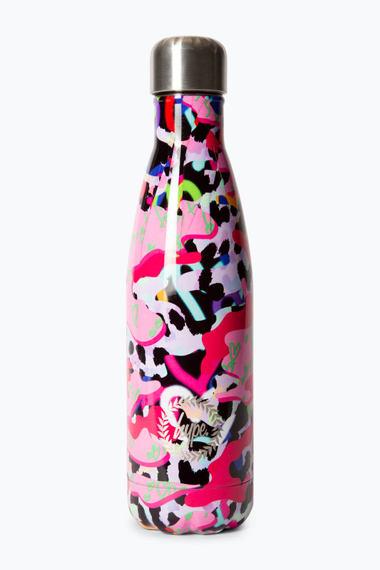 Hype Girls Multicoloured Patterns Thermal Water Bottle