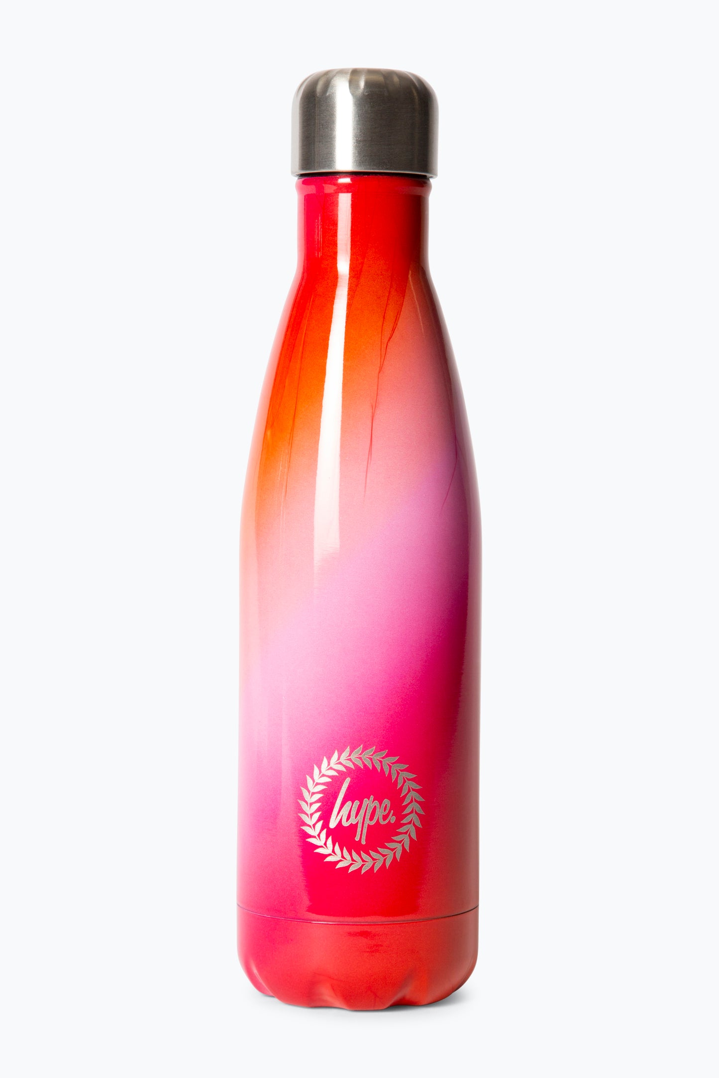 Hype Girls Pink/Orange Gradient Thermal Water Bottle