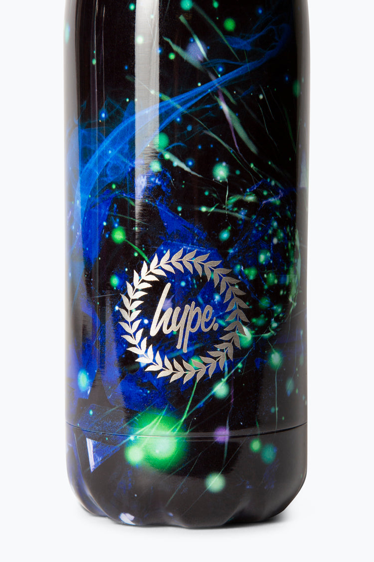 HYPE BOYS BLACK COSMOS THERMAL WATER BOTTLE