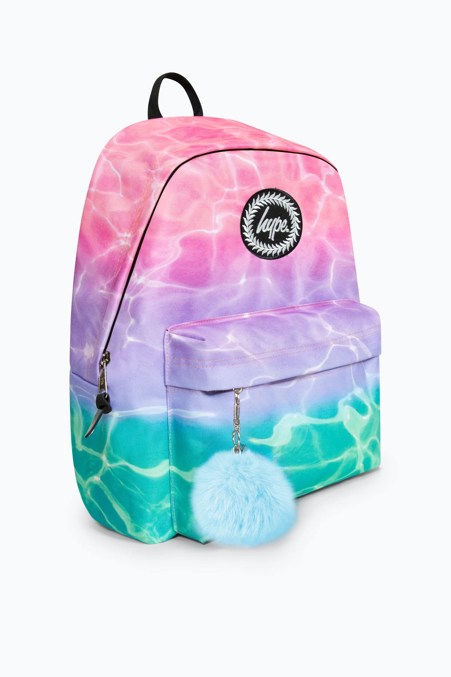 Hype Pink/Turquoise Pastel Pool Iconic Girls School Backpack