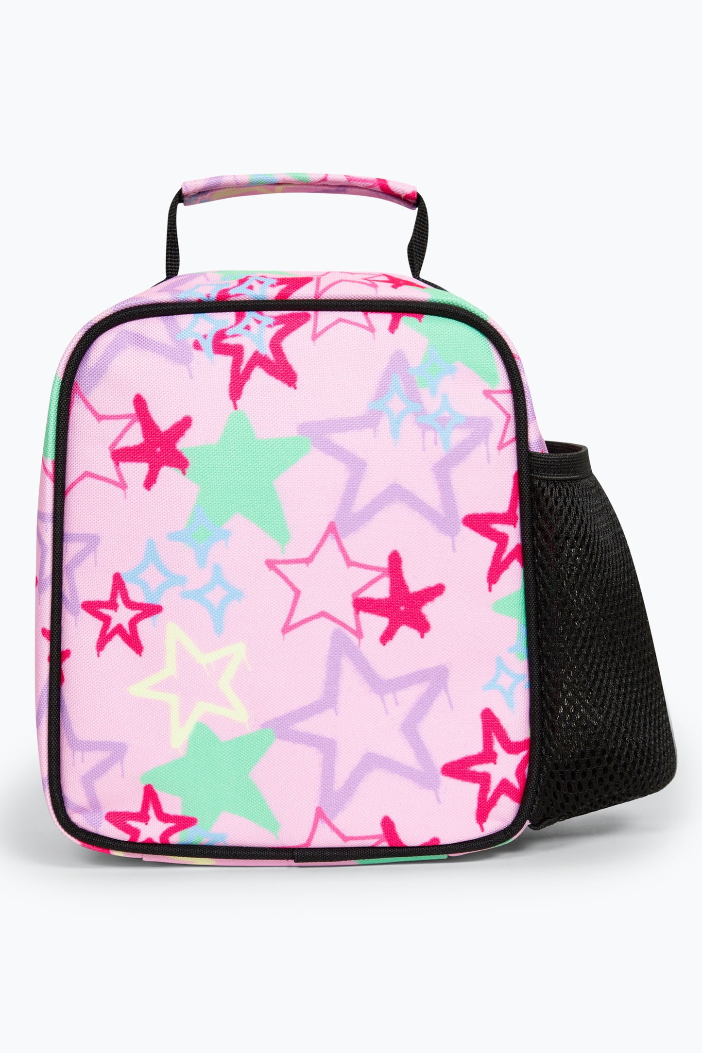 Hype Girls Pink Graffiti Stars Backpack & Lunch Bag Bundle