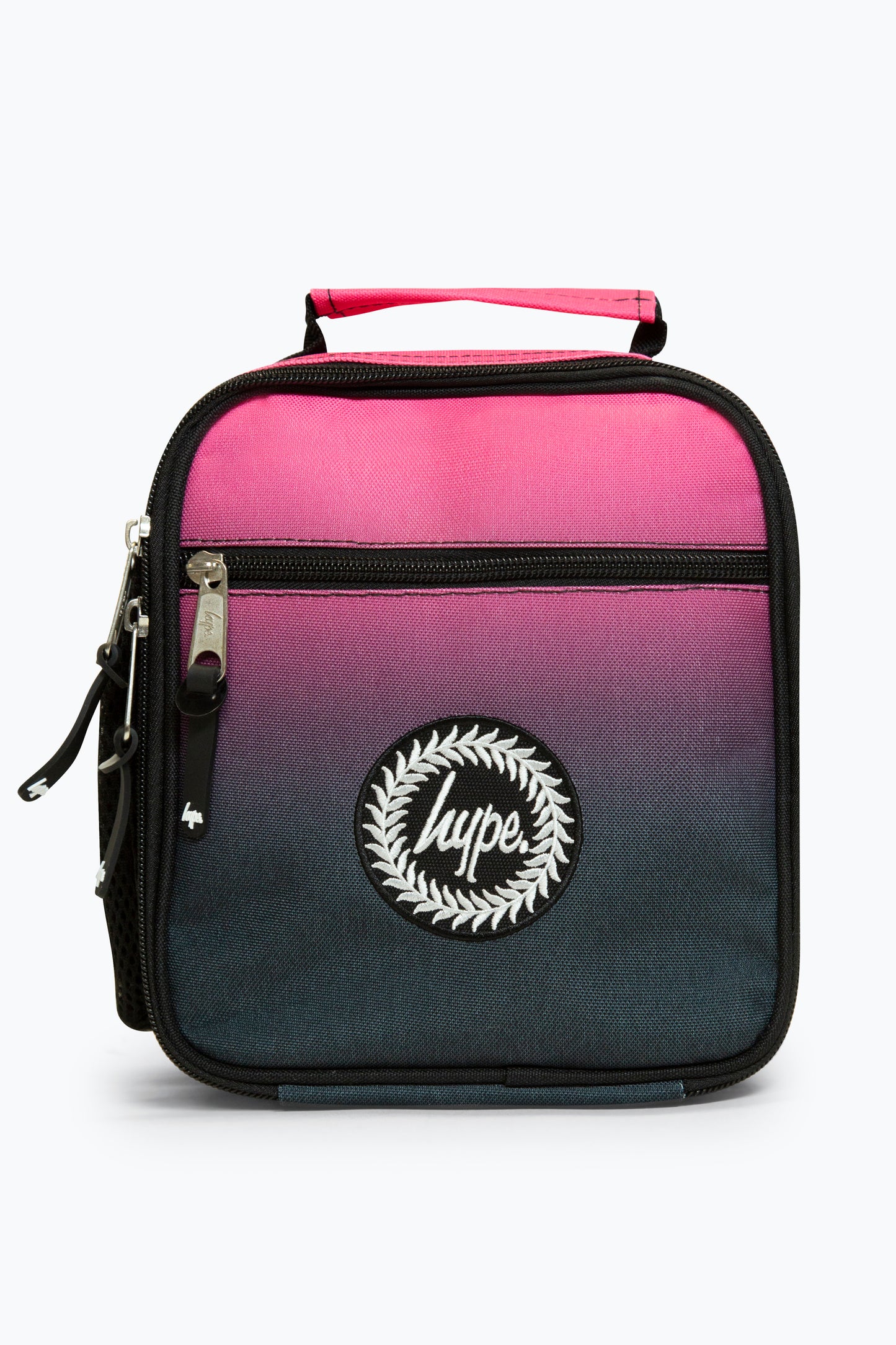 Hype Black/Pink Fade Lunch Bag