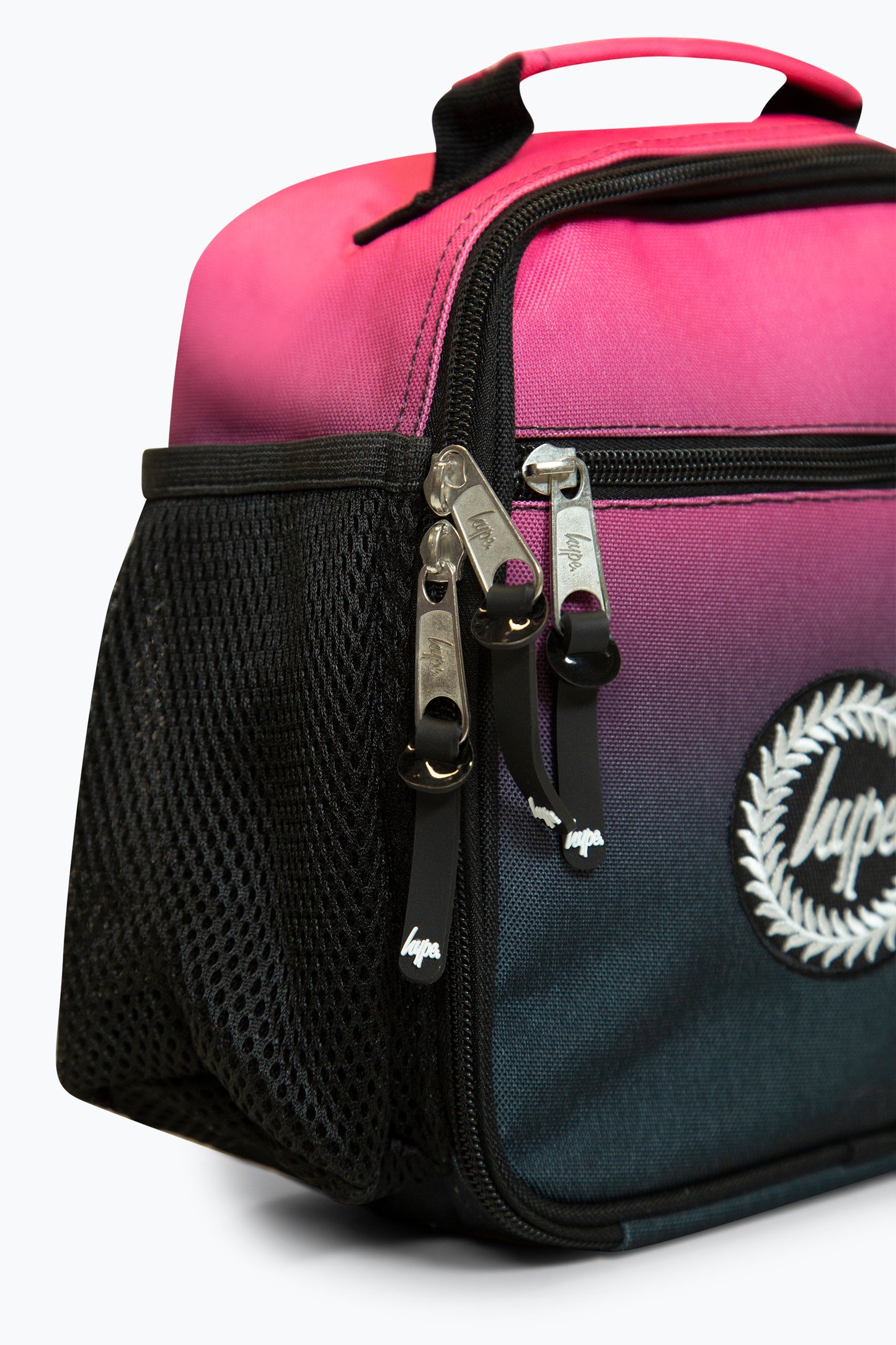 Hype Black/Pink Fade Lunch Bag