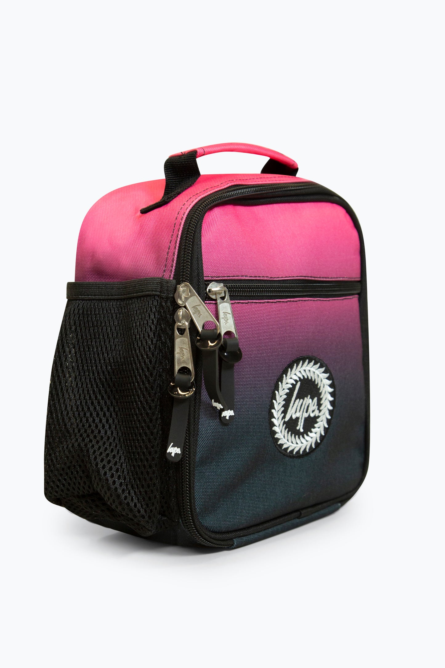 Hype Black/Pink Fade Lunch Bag