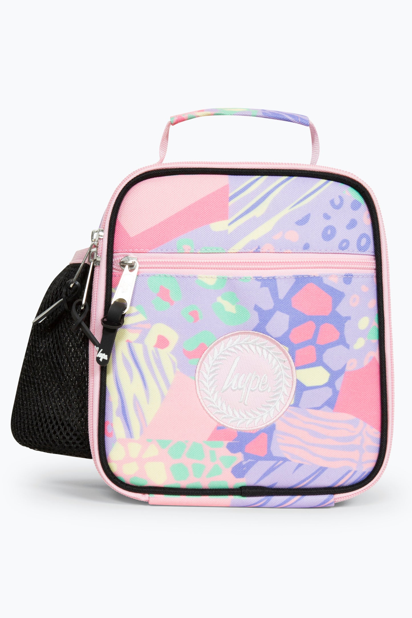 Hype Girls Pink/Purple Pastel Prints Backpack & Lunch Bag Bundle