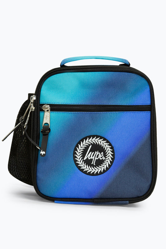 Hype Gradient Blue Lunch Bag Front Side