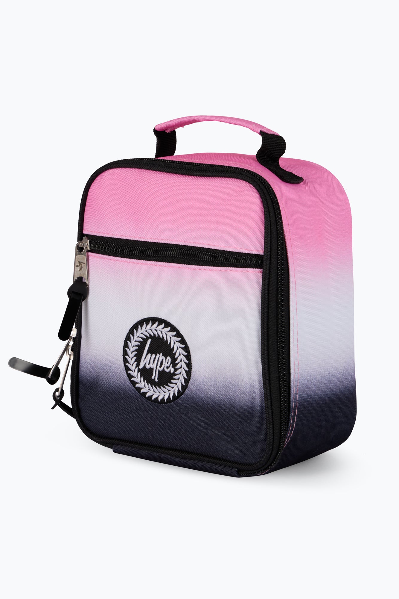 Hype Unisex Multi Pink To Black Speckle Fade Lunch Bag