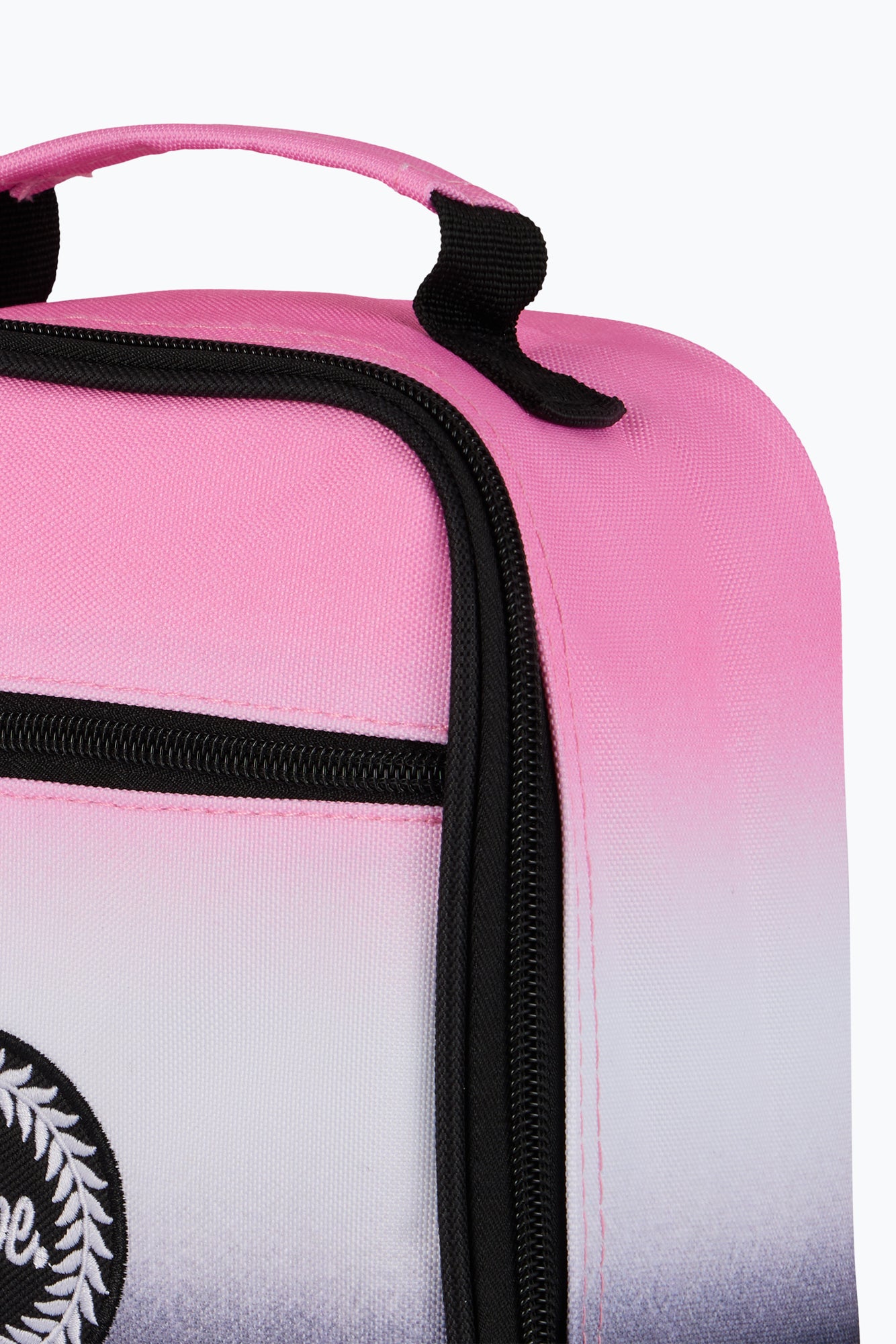 Hype Unisex Multi Pink To Black Speckle Fade Lunch Bag