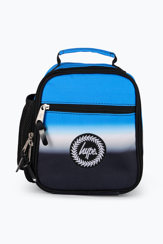 Hype Unisex Multi Blue To Black Gradient Lunch Bag