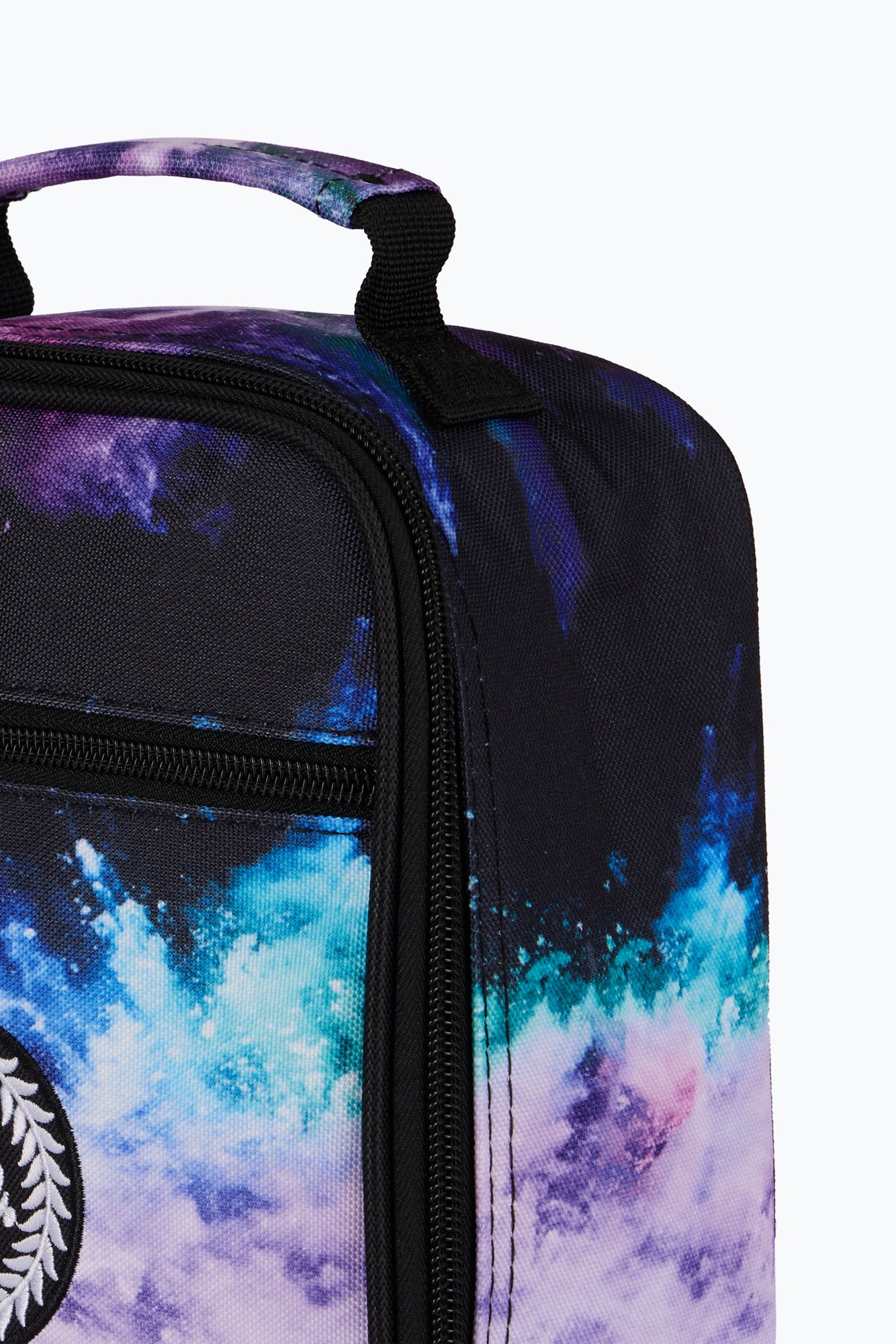Hype Girls Black/Purple Chalk Dust Lunch Bag