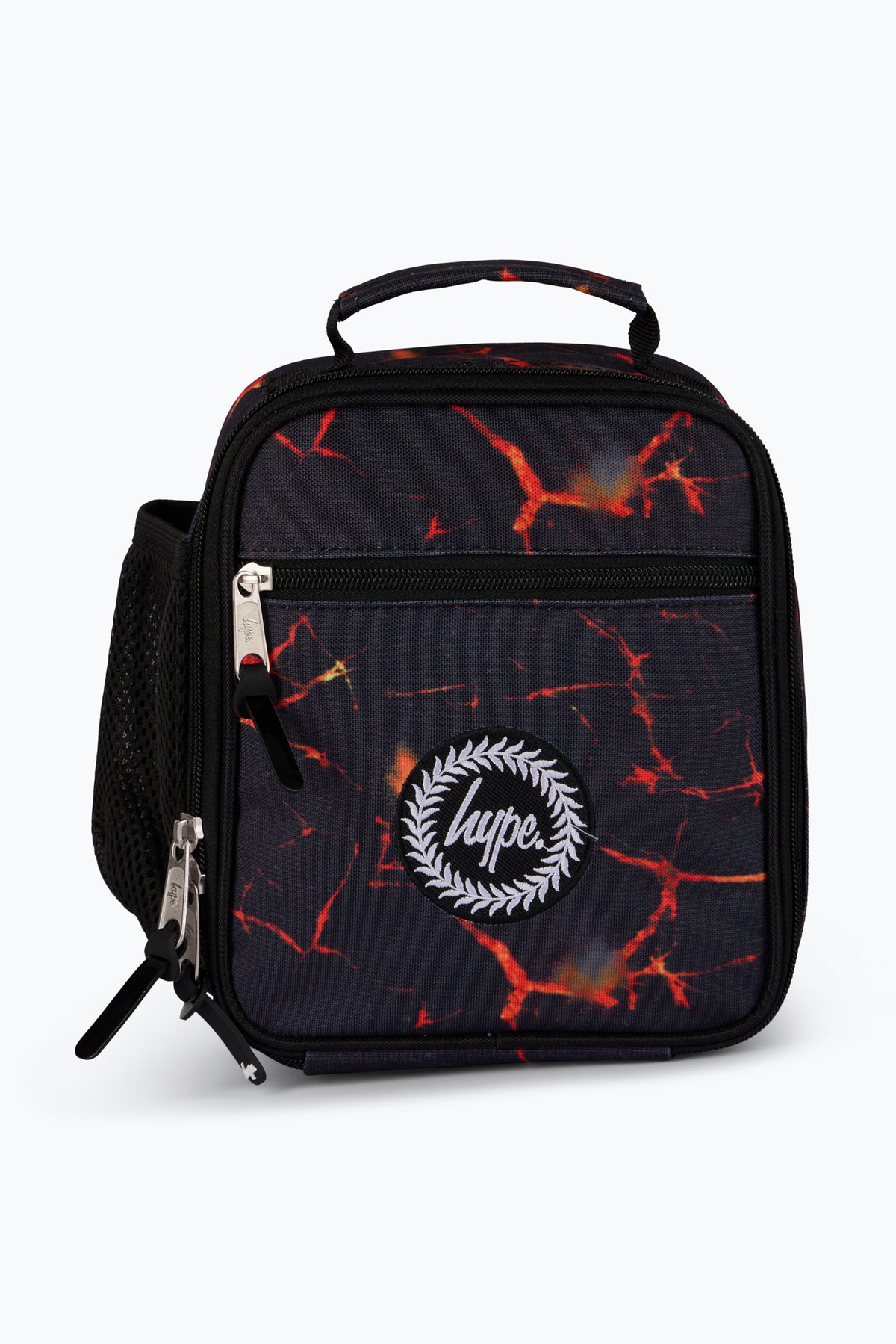 Lava Print Lunch Bag