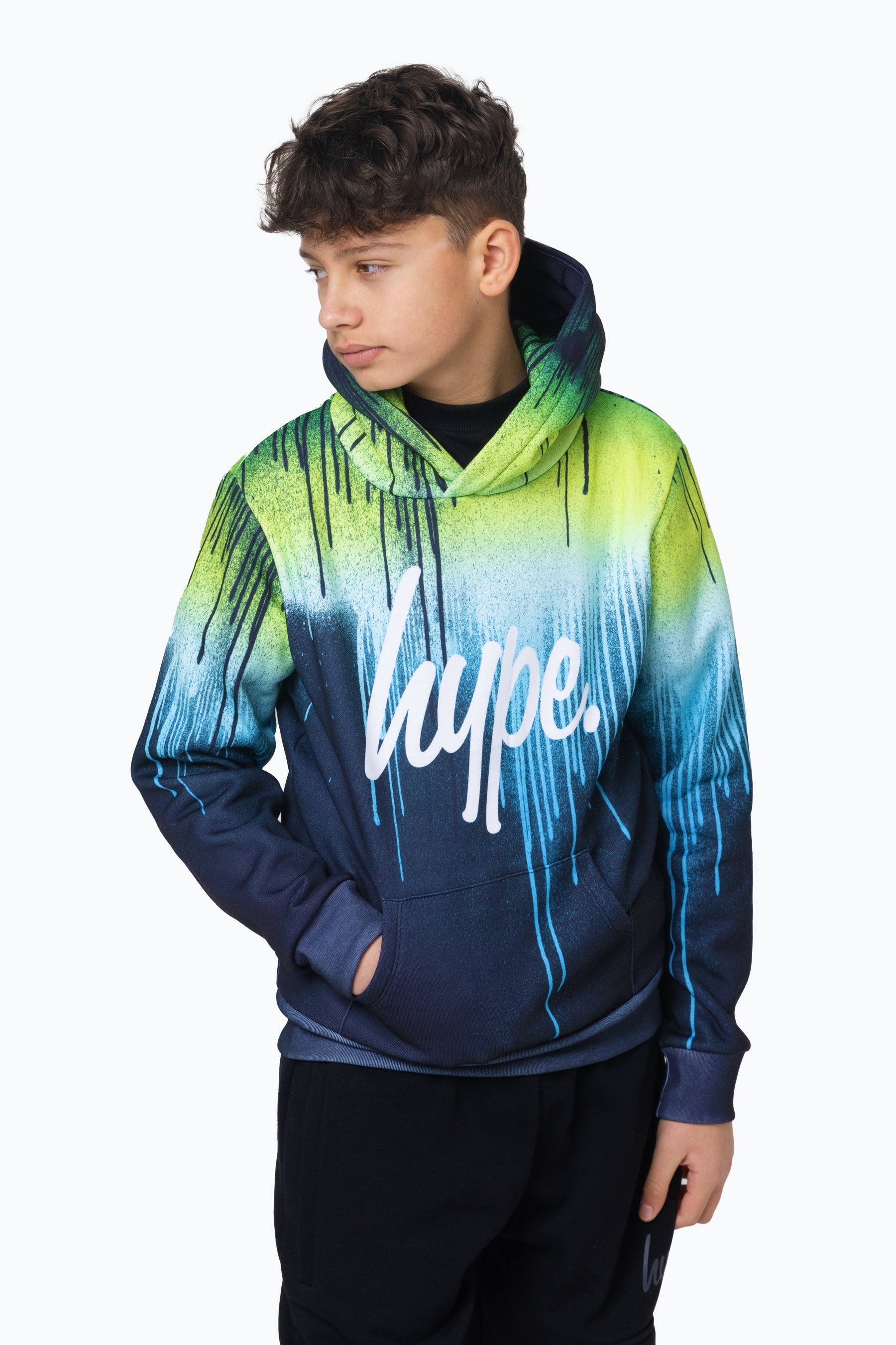 Hype blue hoodie deals