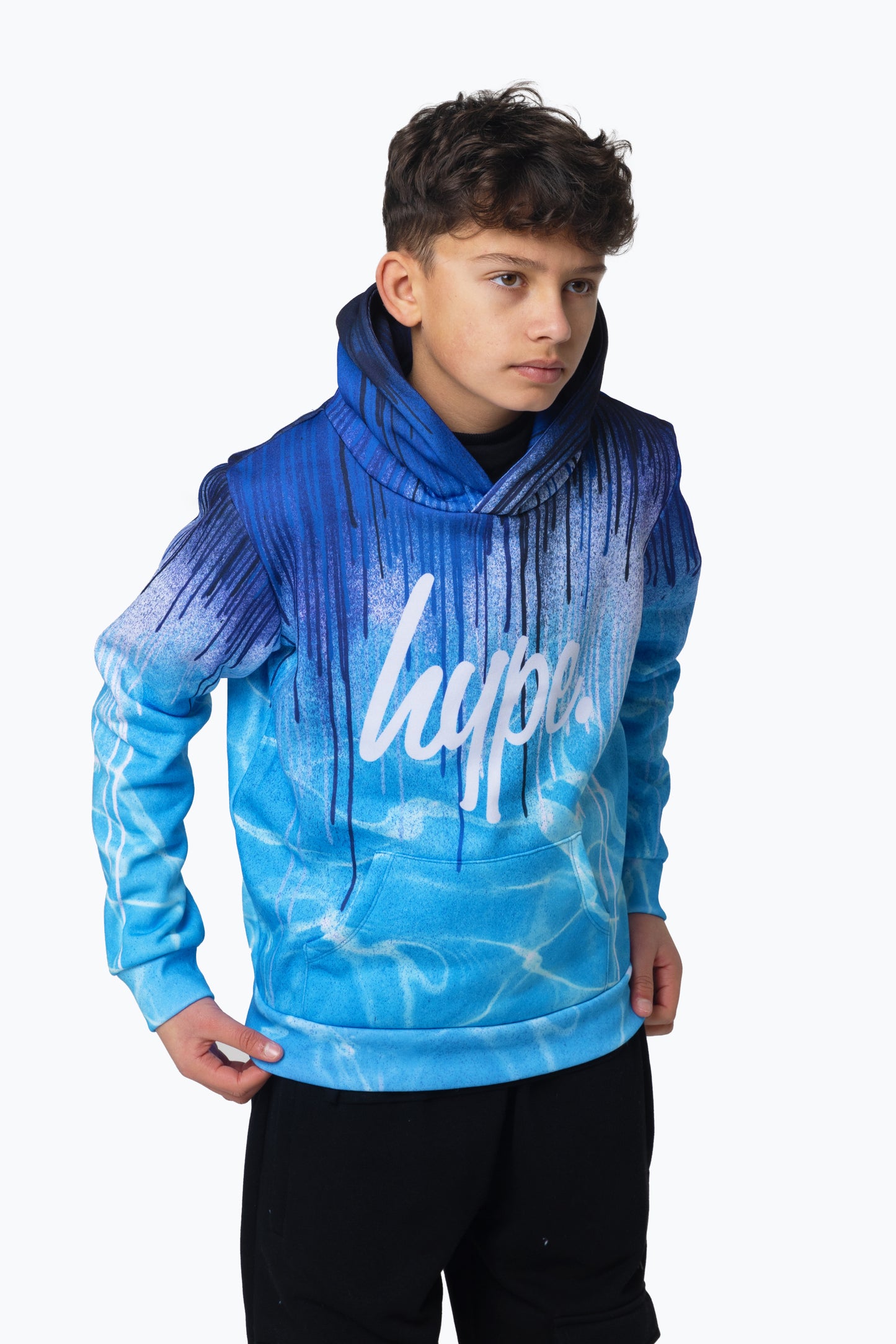 Hype Boys Multi Pool Drips Hoodie