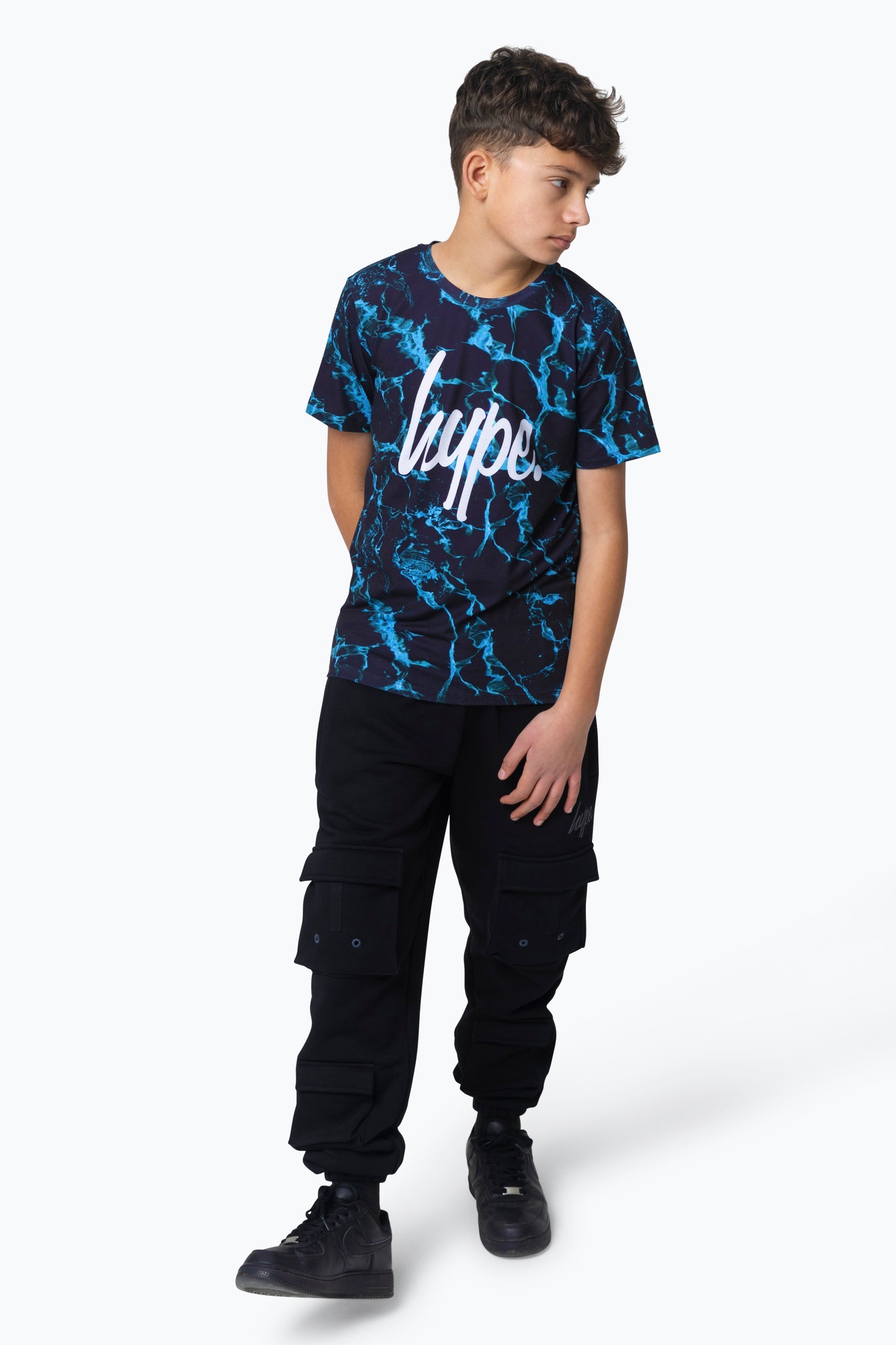 Hype Boys Multi Xray Pool T-Shirt