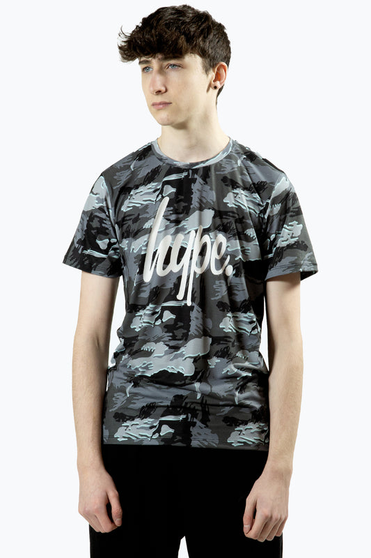 Hype Boys Multi Gloom Camo T-Shirt