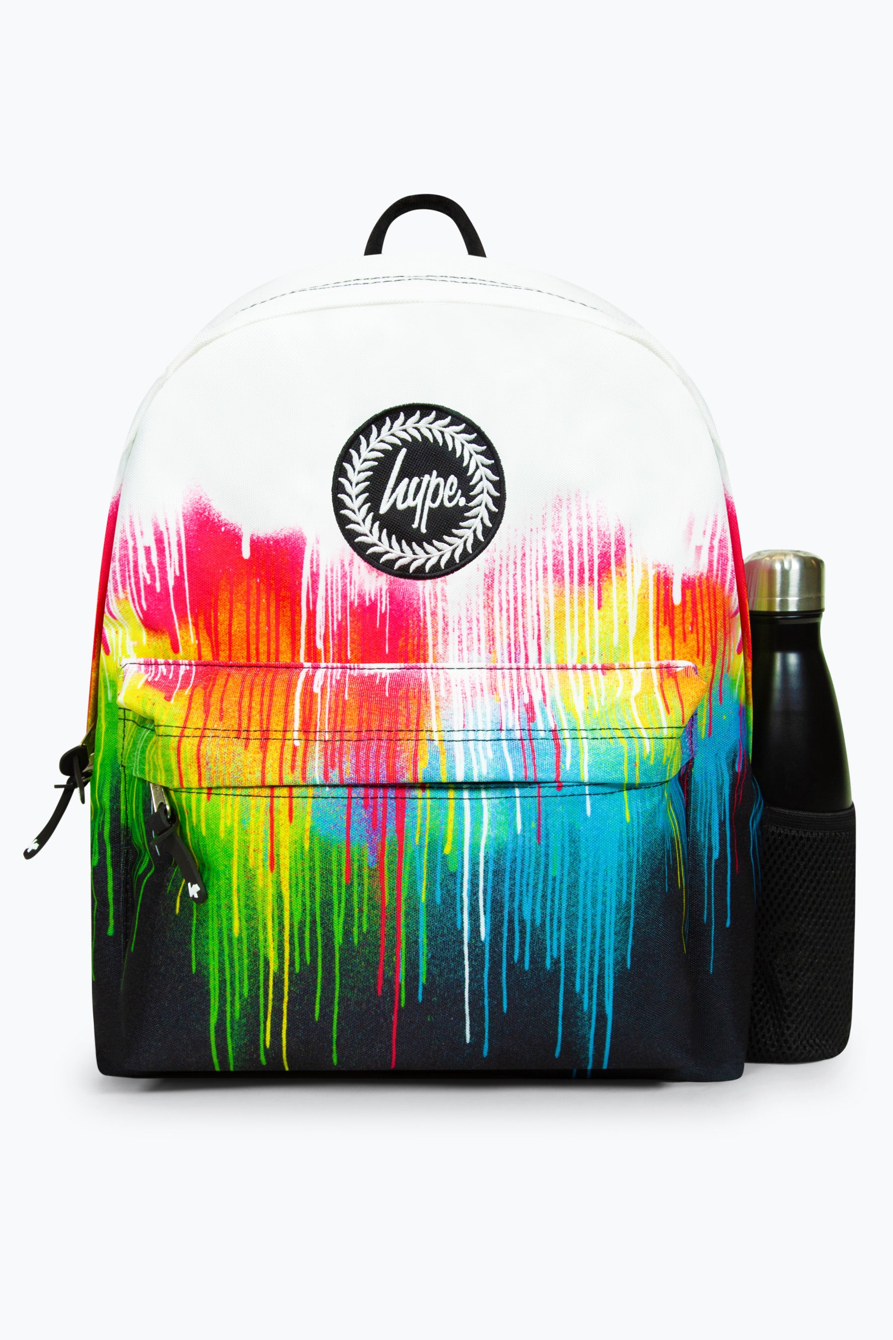 Hype Unisex Iconic Drips Multicolour Backpack One Size Multi