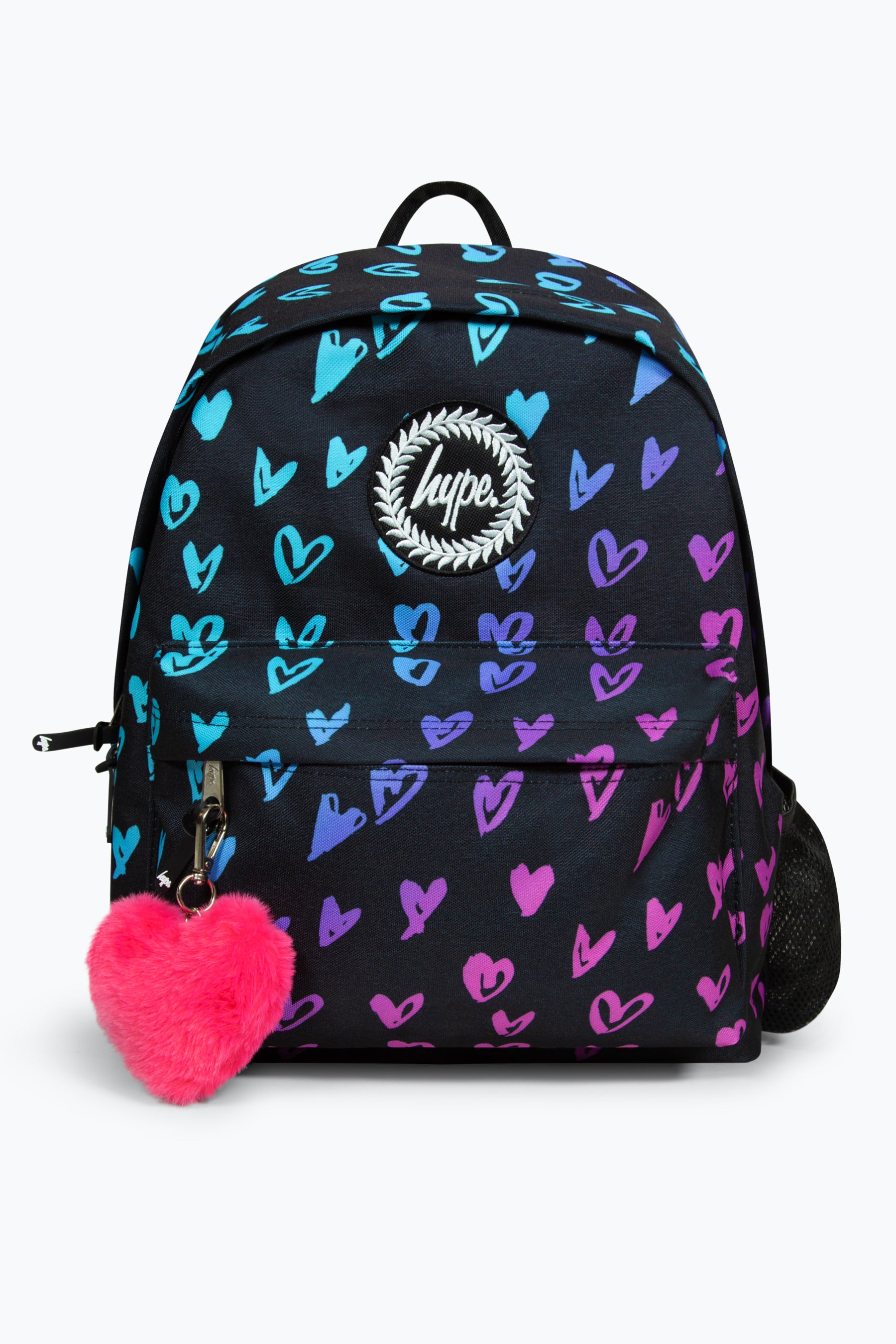 Scribble Hearts Iconic School Backpack