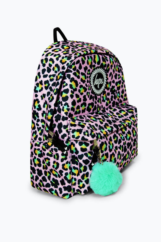 HYPE GIRLS DISCO LEOPARD ICONIC BACKPACK
