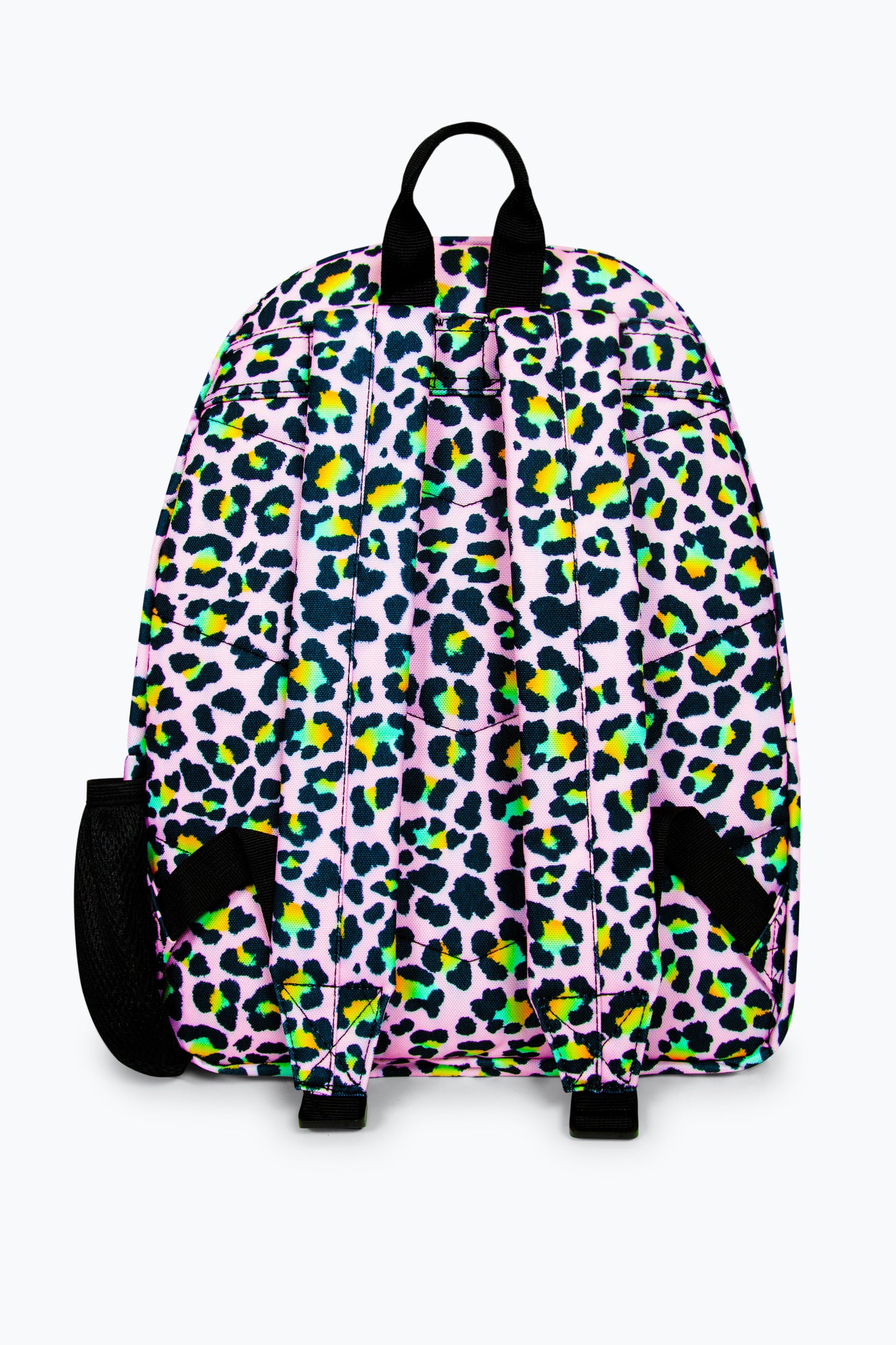 Hype Girls Iconic Pink Disco Leopard Print Backpack