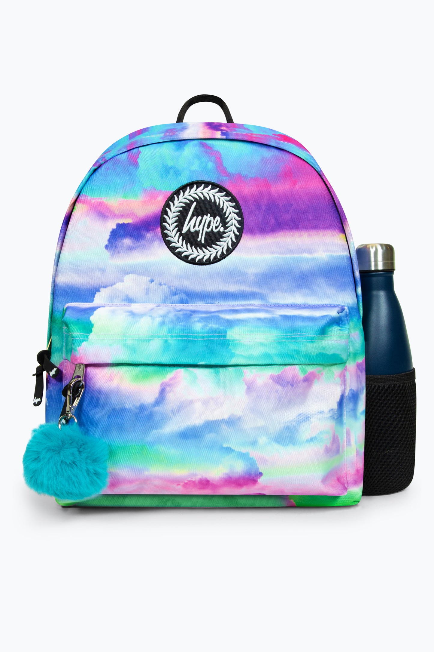 Hype Iconic Rainbow Clouds School Backpack For Girls