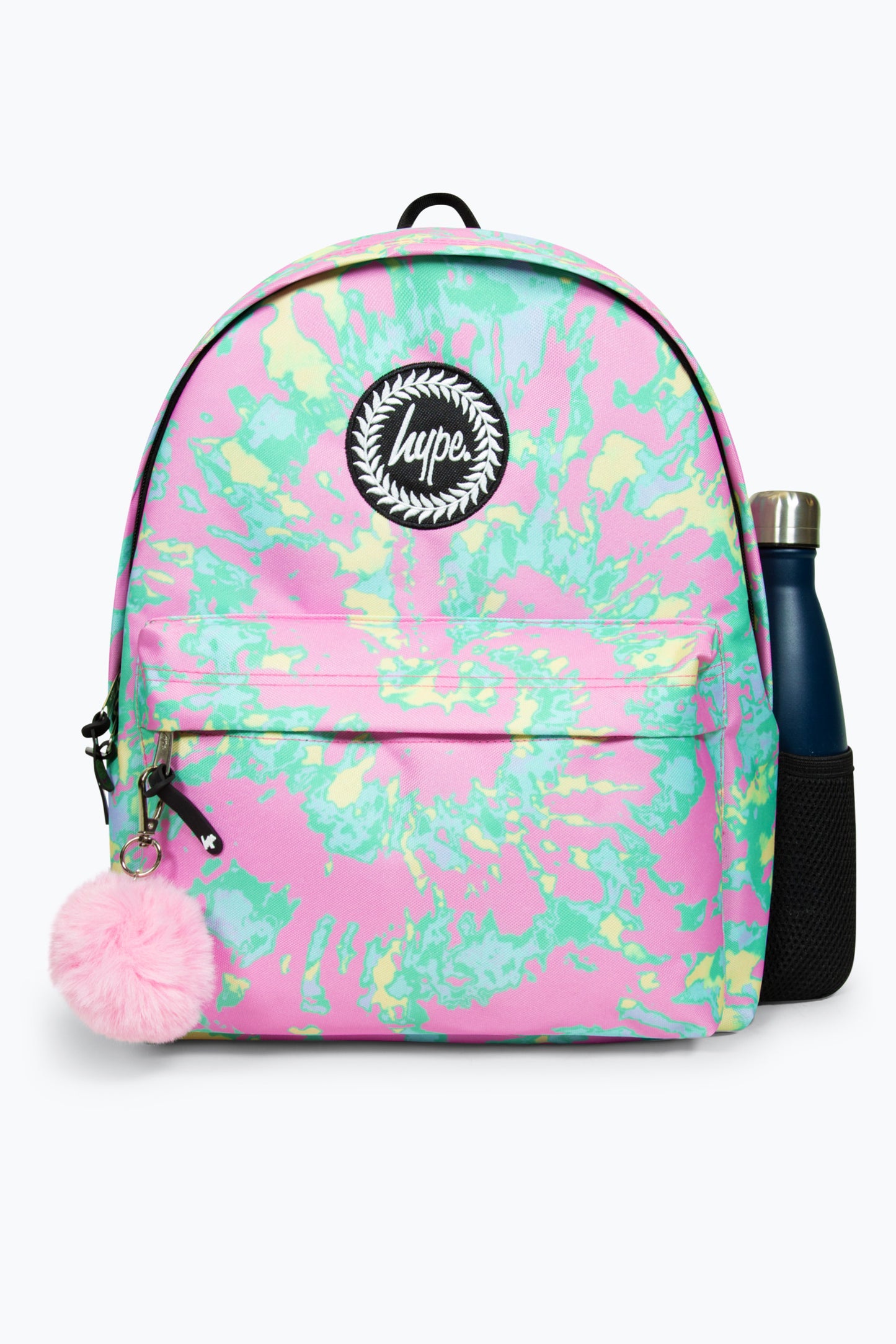 Hype Girls Iconic Pink/Mint Green Pastel Iconic Tie Dye Backpack