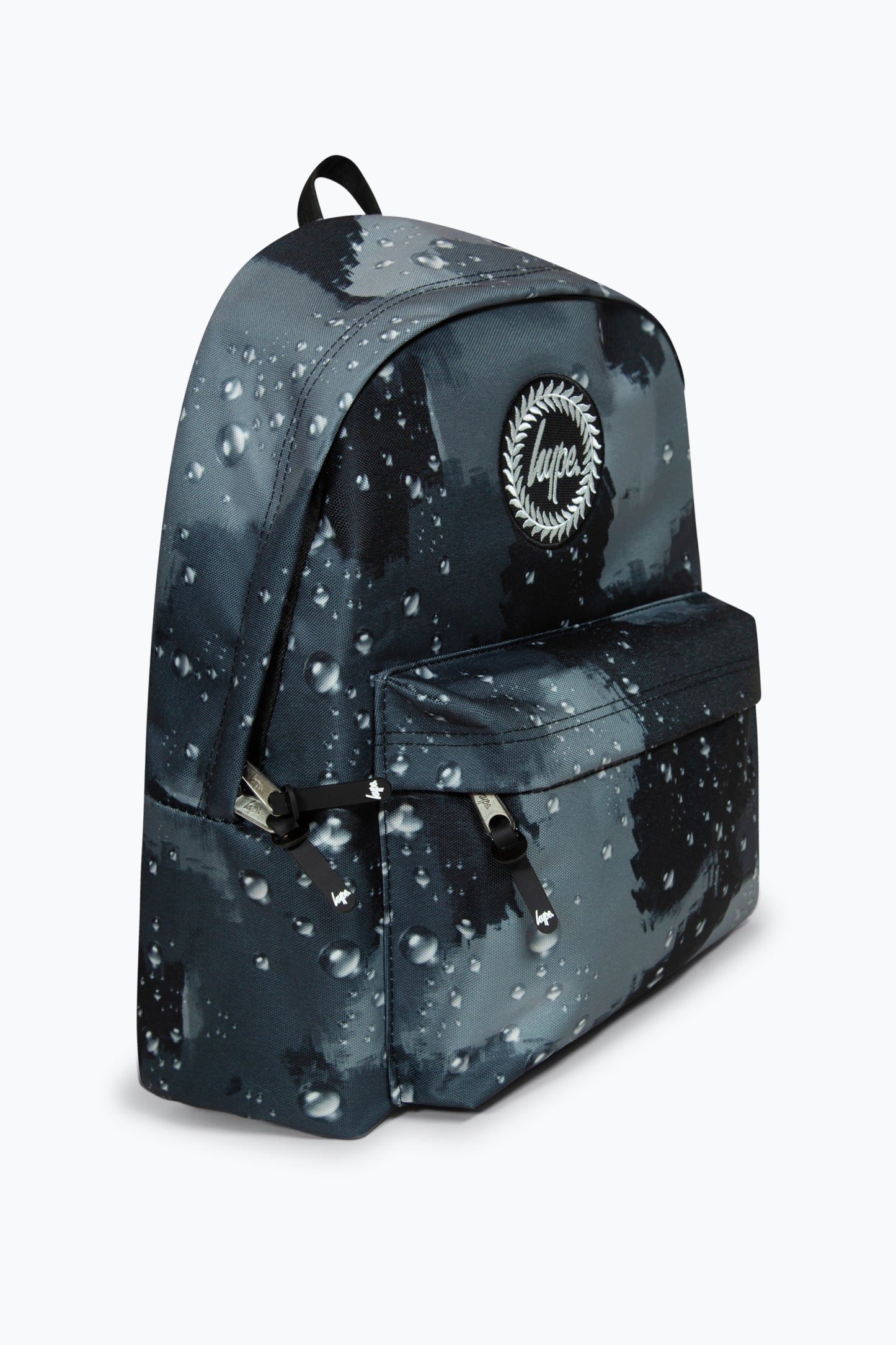 Hype Unisex Iconic Black Raindrop Camo Backpack