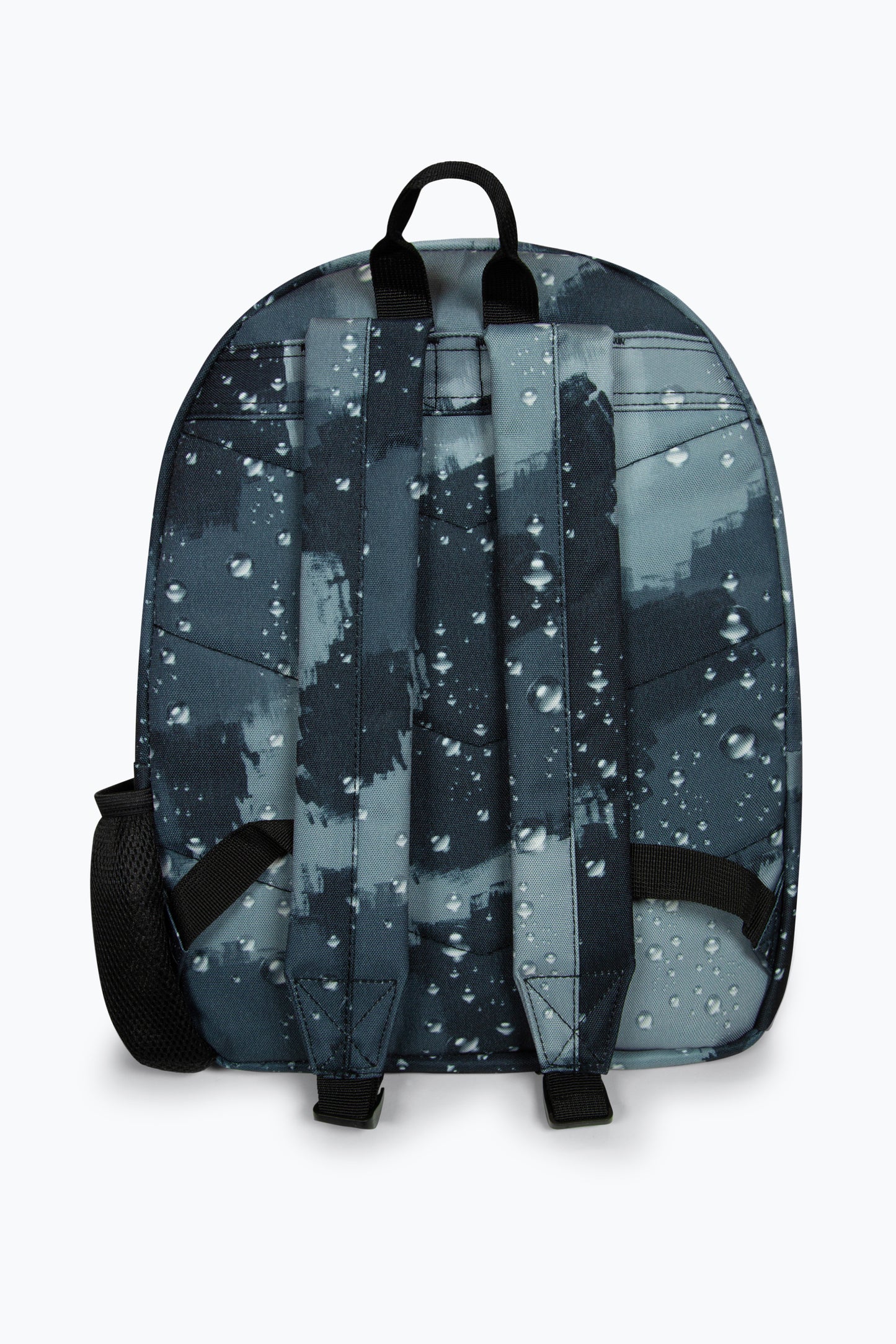 Hype Unisex Iconic Black Raindrop Camo Backpack