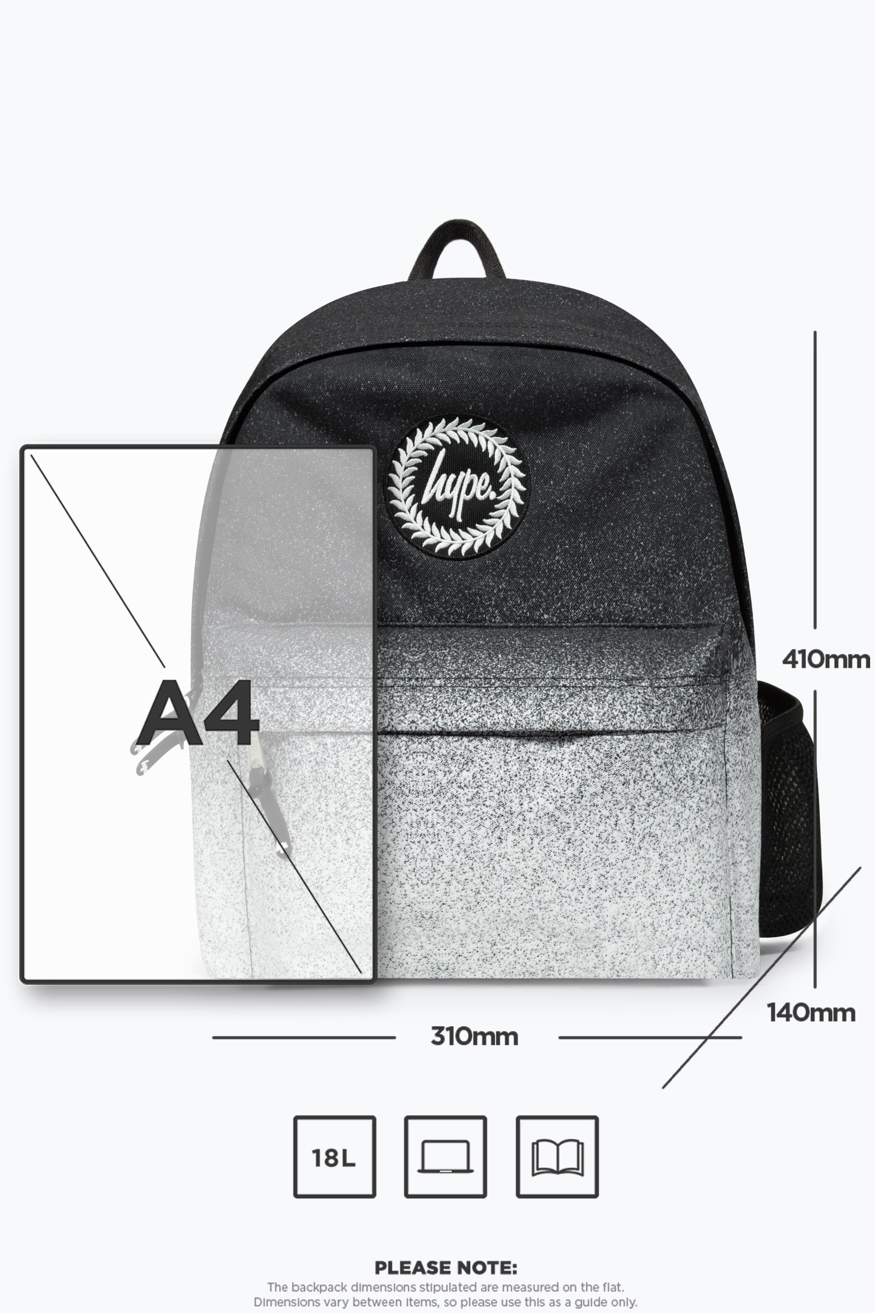 hype mini backpack size Girls Backpack, Pink and Blue Cloud Fade this backpack is for you Bag Hype Mint Speckle Backpack