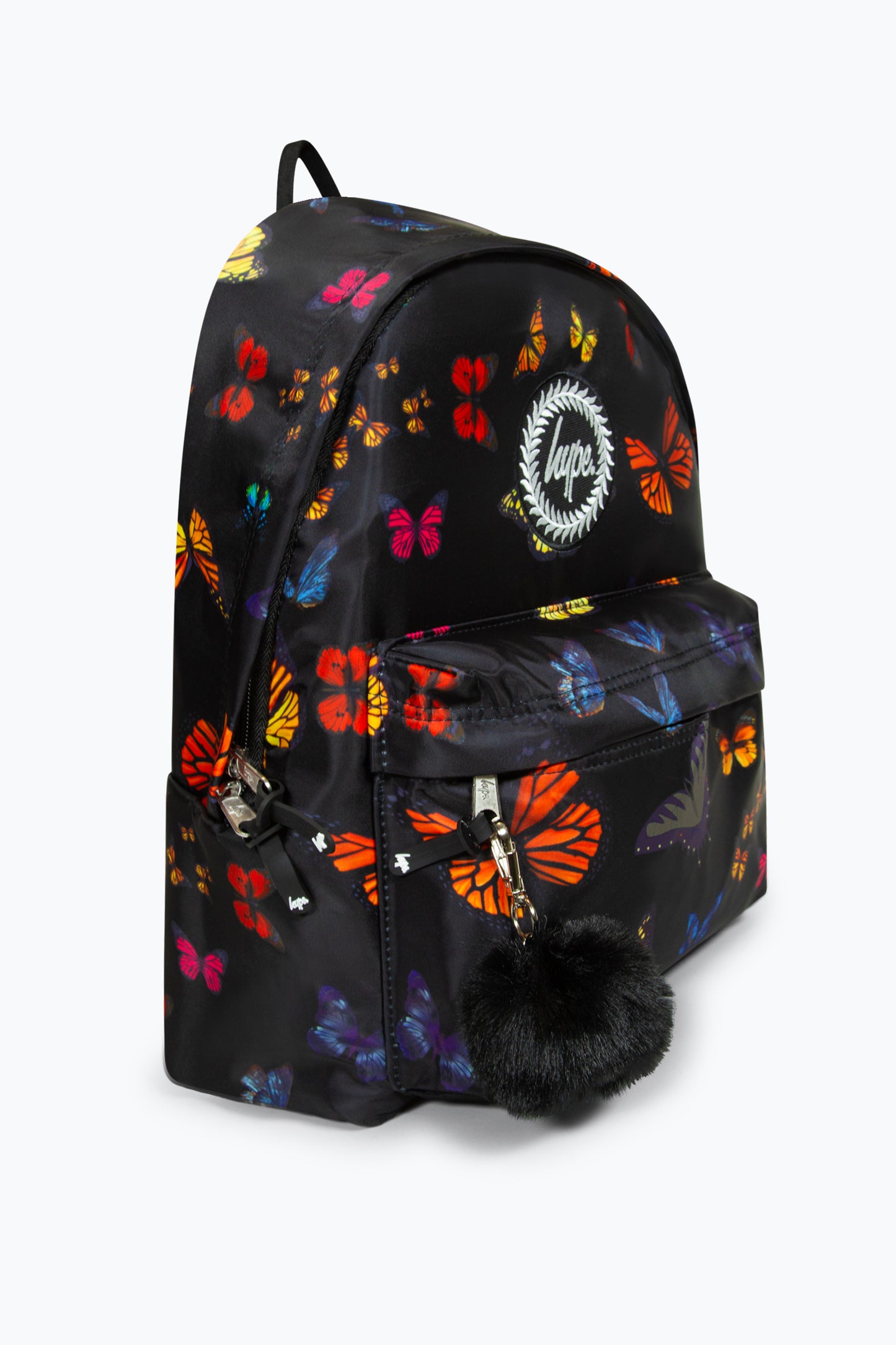 Hype Girls Iconic Black Butterfly Backpack