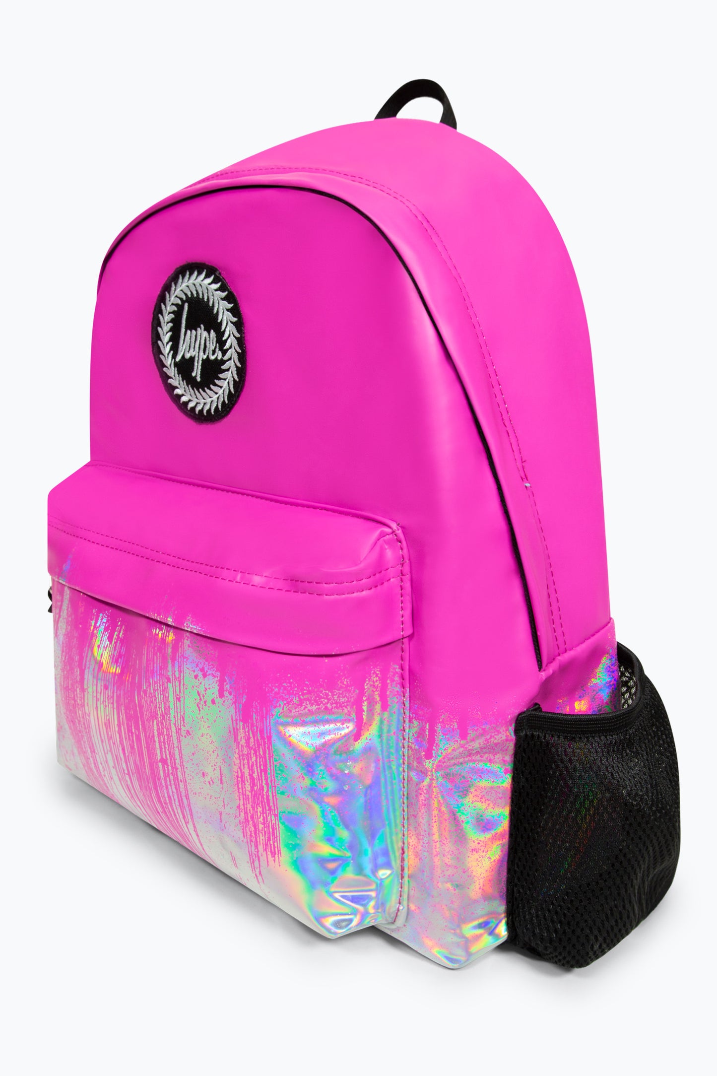 Hype Girls Iconic Holo Drips Pink Backpack