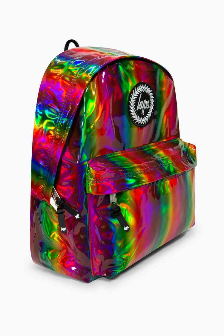 HYPE RAINBOW HOLOGRAPHIC BACKPACK