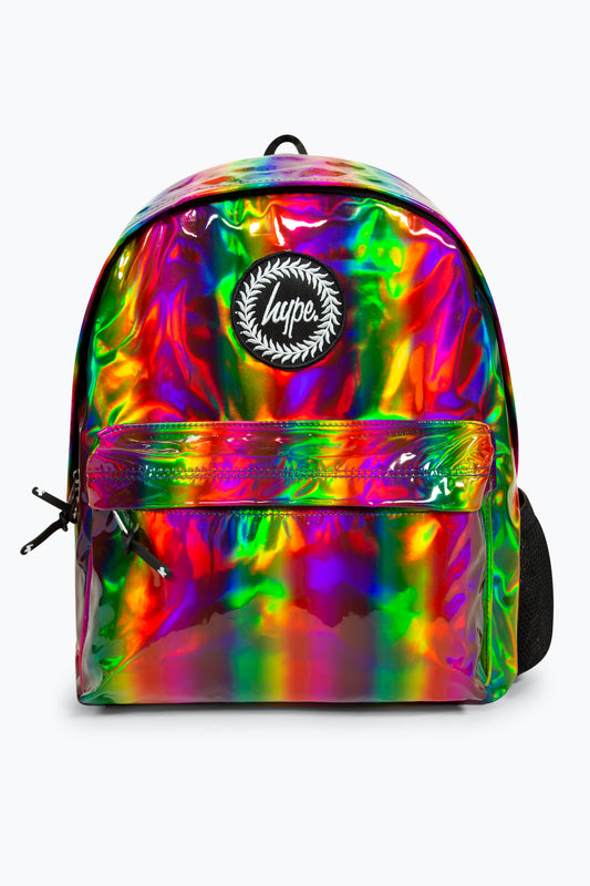 HYPE RAINBOW HOLOGRAPHIC BACKPACK