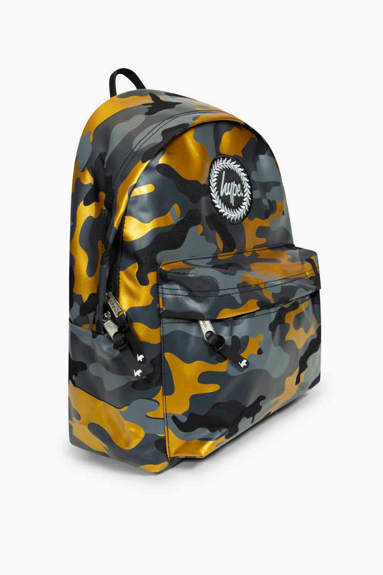 HYPE GOLD CAMO BACKPACK