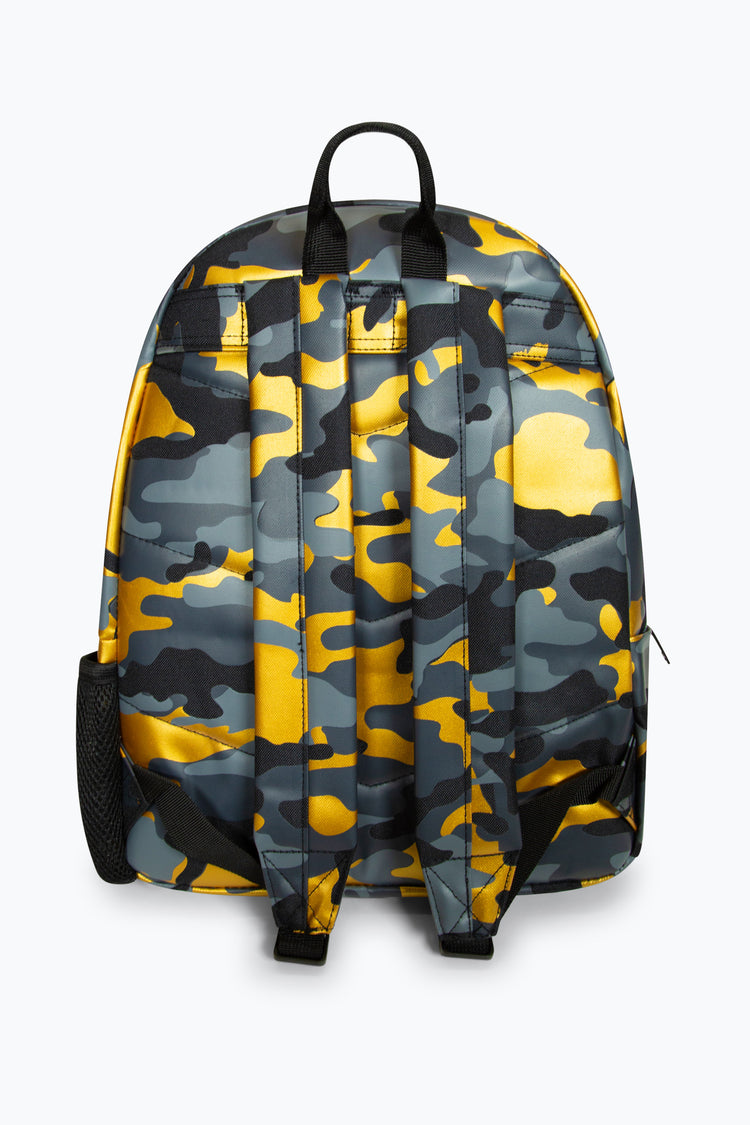 HYPE GOLD CAMO BACKPACK
