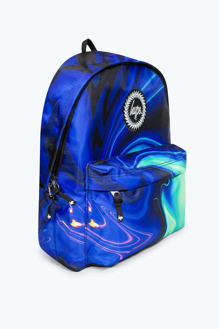 HYPE BOYS BLUE MARBLE ICONIC BACKPACK