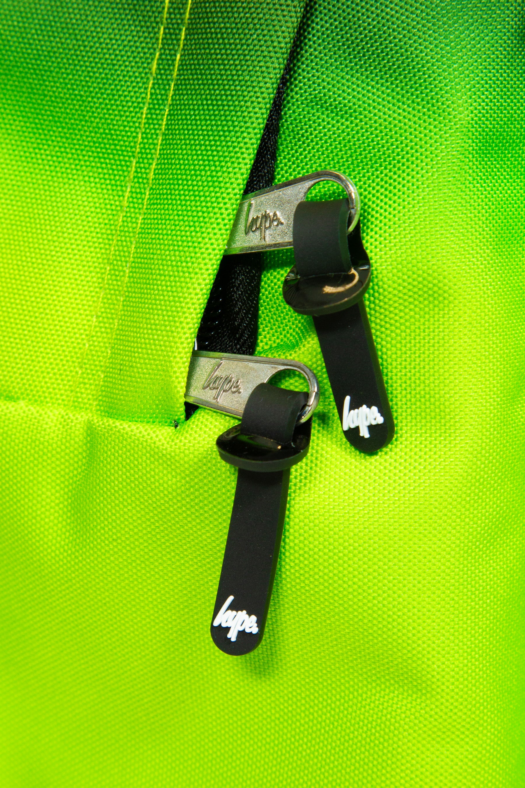 Boys Iconic Green Fade Neon Backpack For School Hype