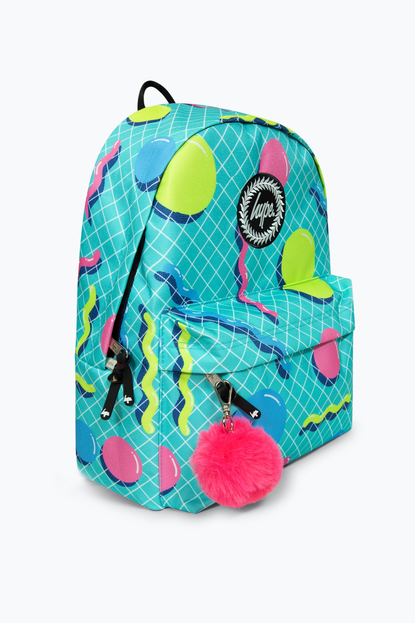 Hype Girls Iconic Retro Shapes Turquoise Backpack