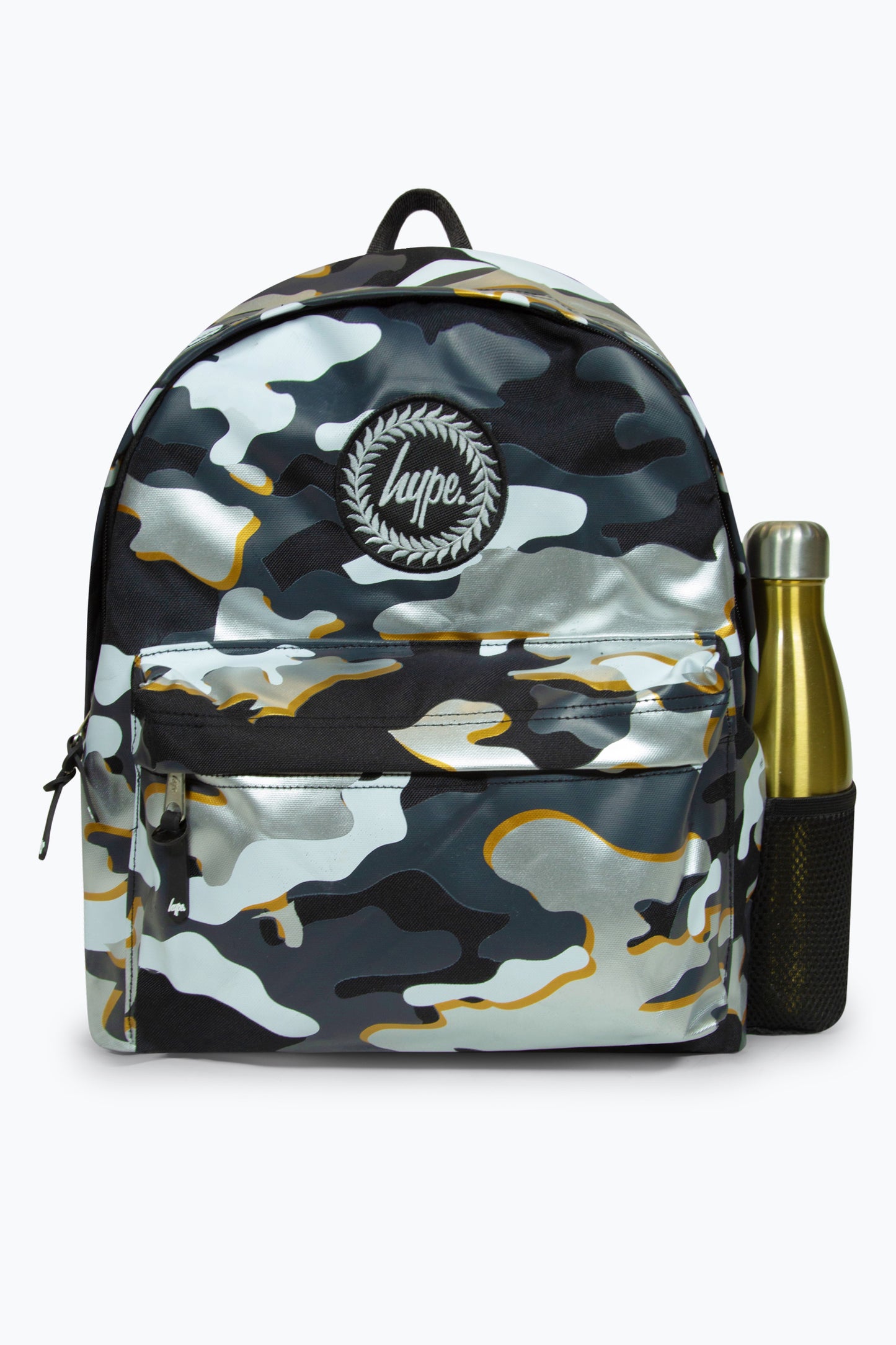 Boys Iconic Mono Gold Outline Camo Backpack