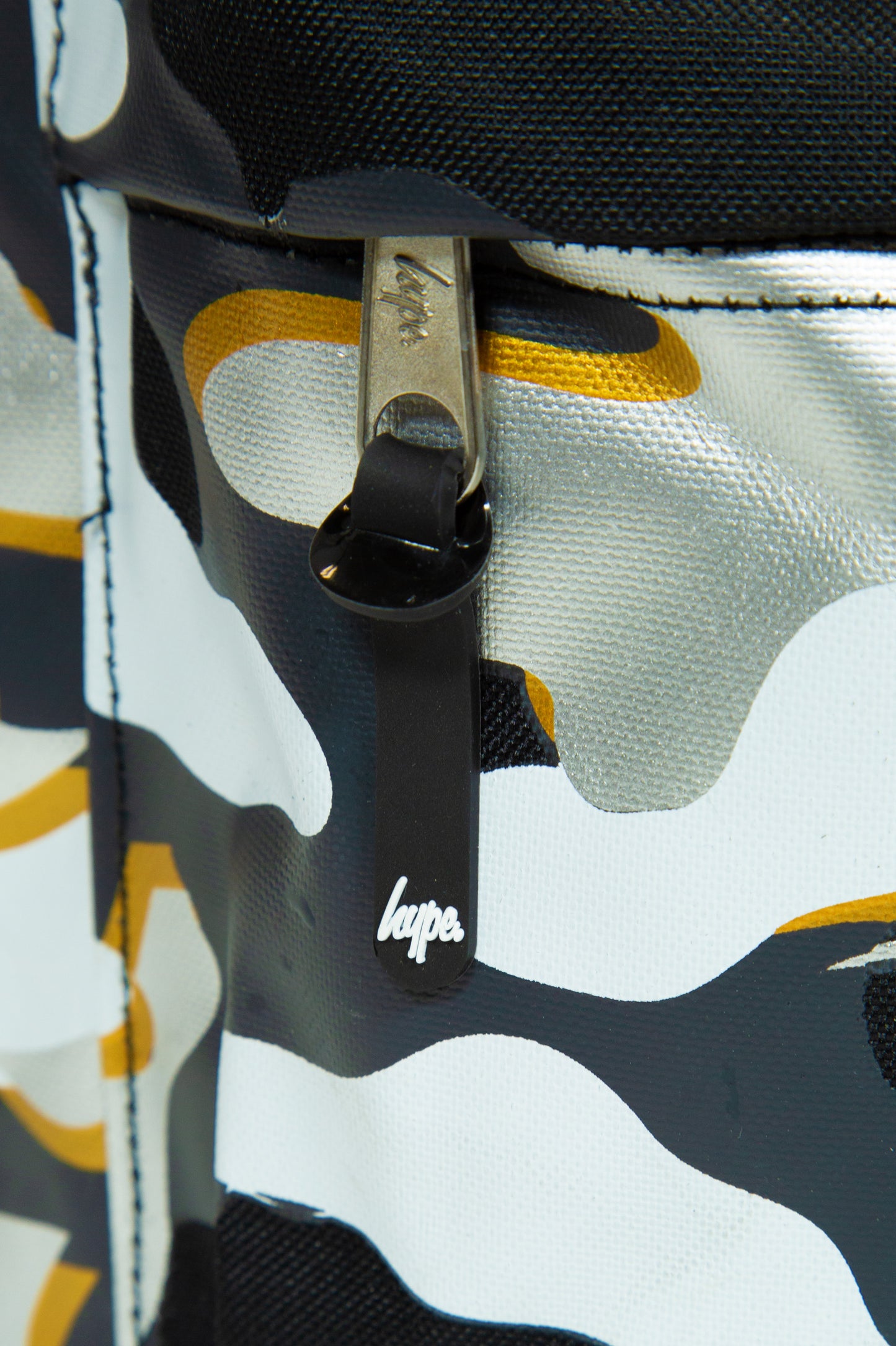 Hype Boys Iconic Mono Gold Outline Camo Backpack