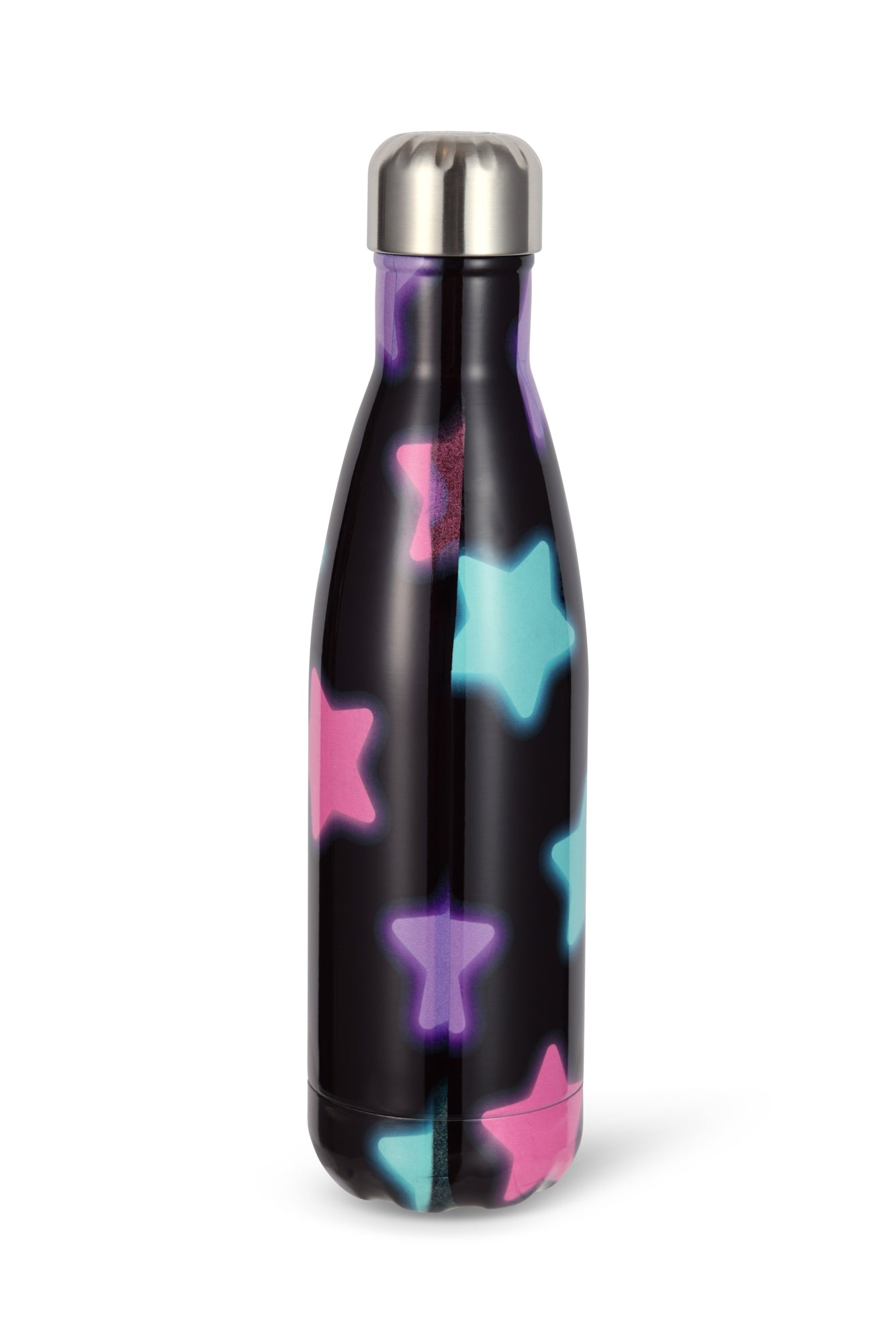 Hype Unisex Multi Star Glow Thermal Water Bottle
