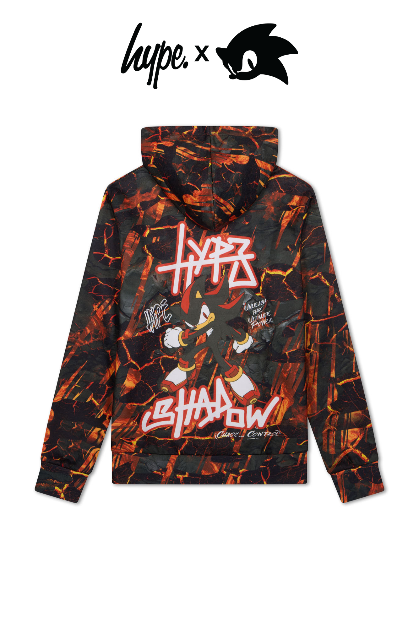 Hype x Sonic The Hedgehog™ Boys Multi Shadow Hoodie