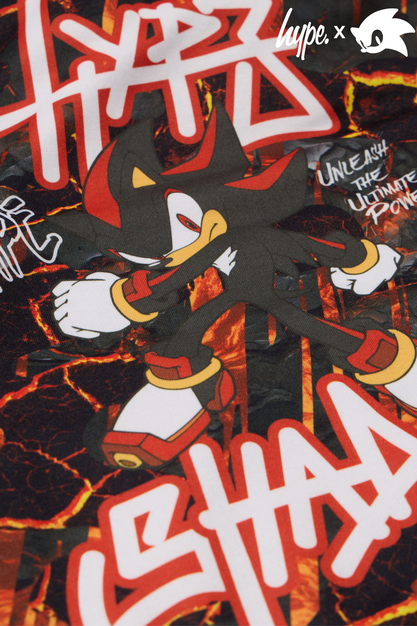 Hype x Sonic The Hedgehog™ Boys Multi Shadow Hoodie