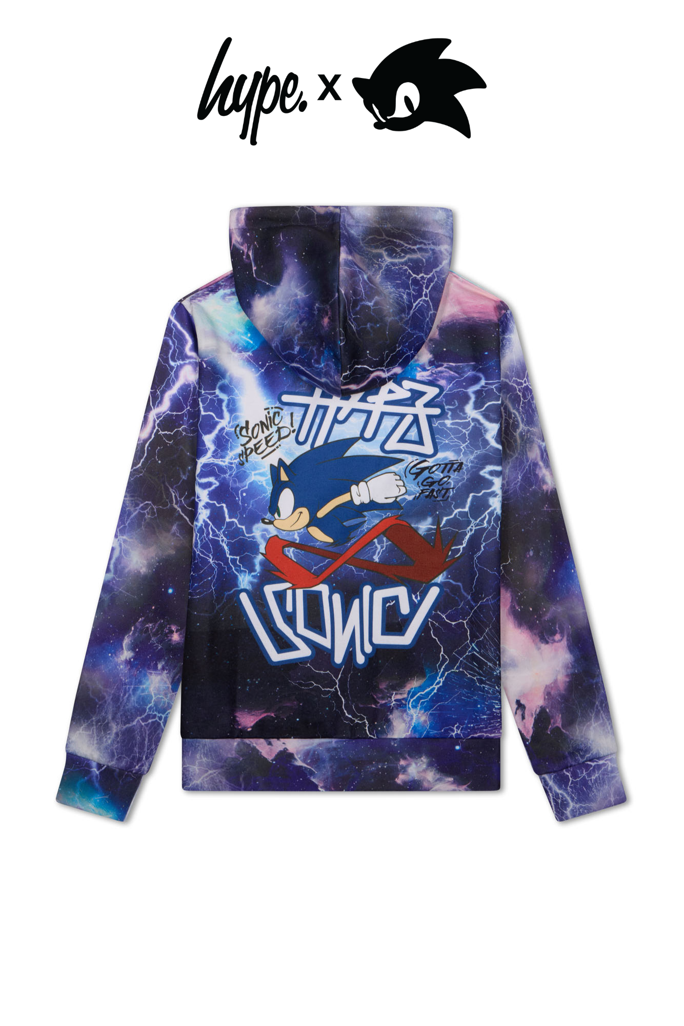 Hype x Sonic The Hedgehog™ Boys Multi Sonic Hoodie