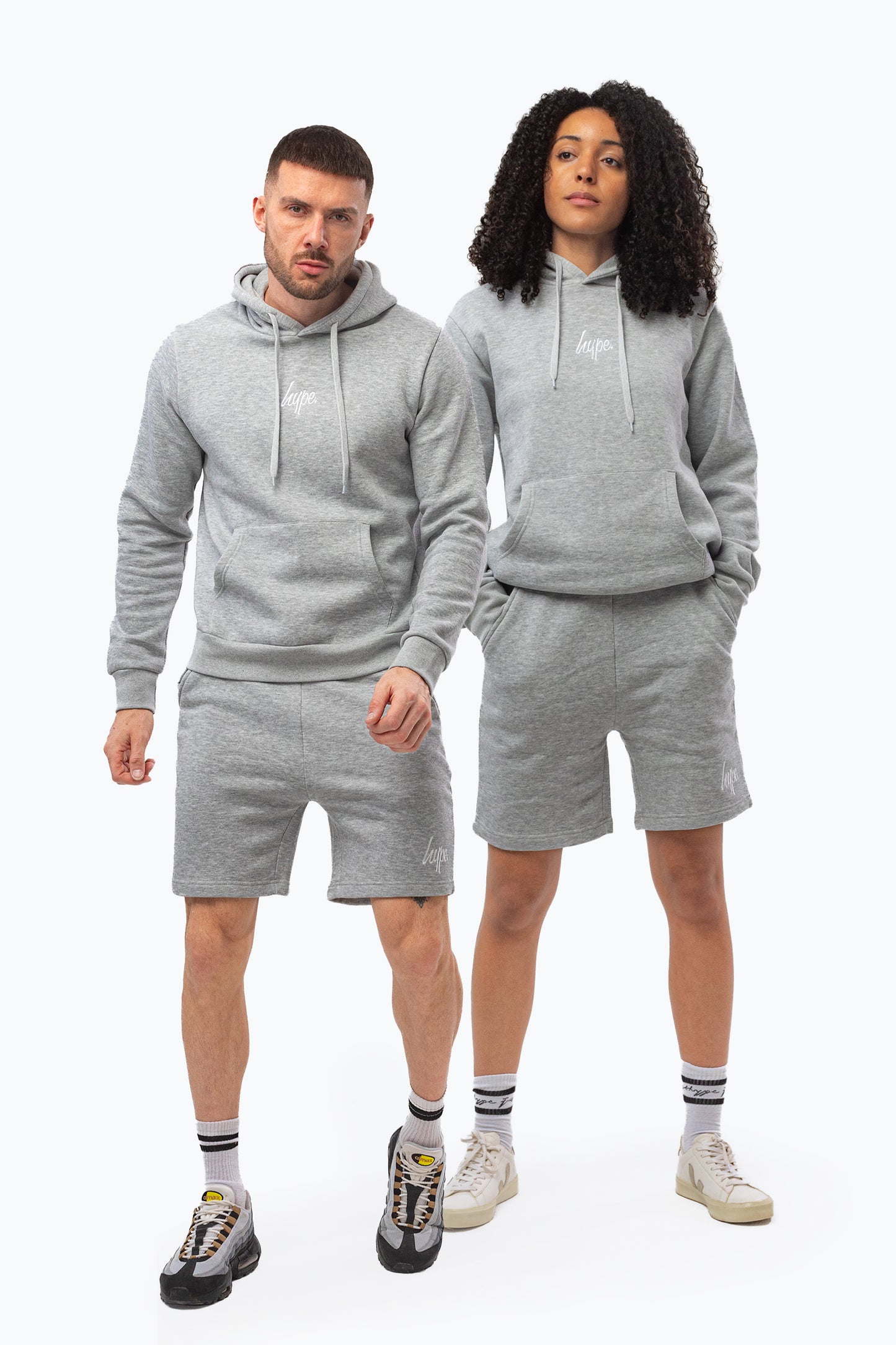 Hype Adults Grey Shorts