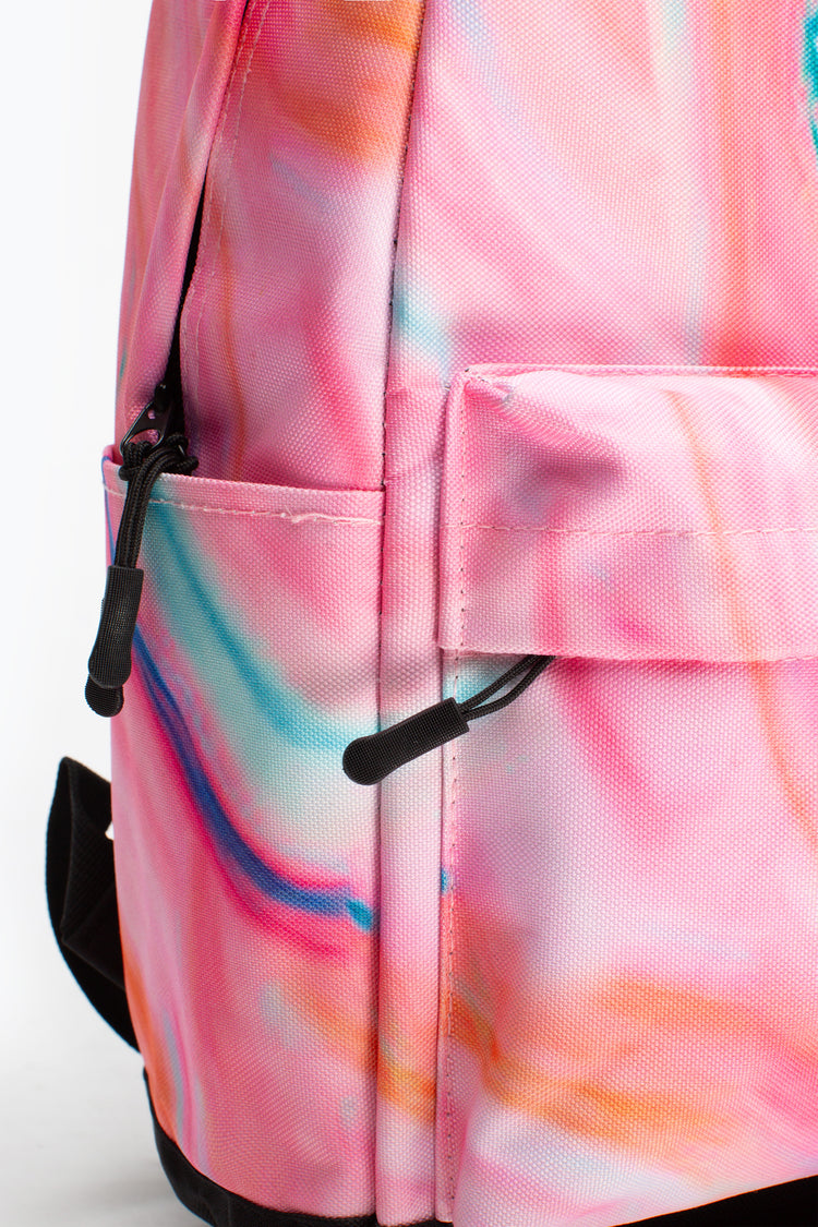 HYPE MULTI PINK MARBLE BACKPACK
