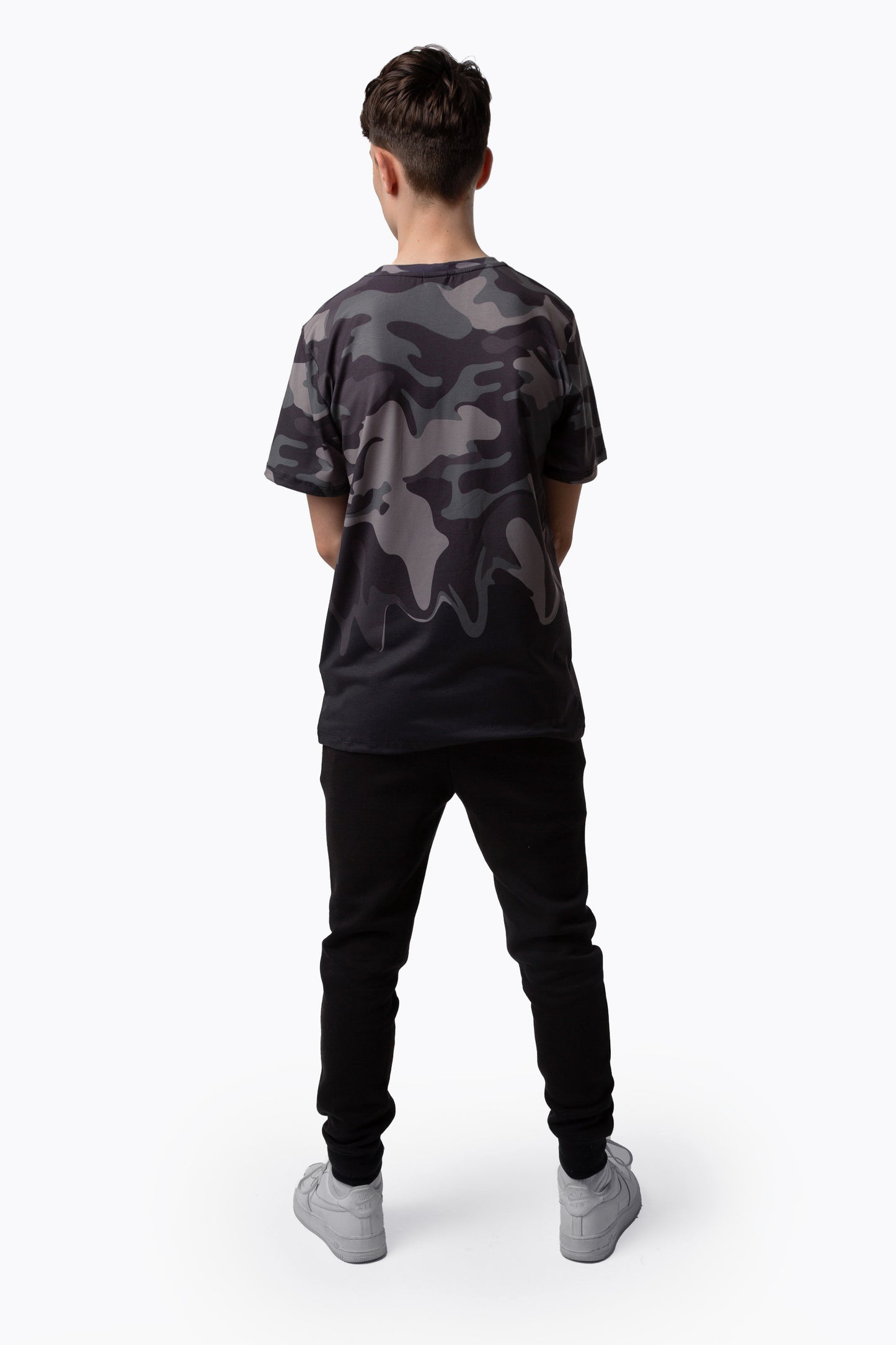 Hype Boys Khaki Camo Drip T-Shirt