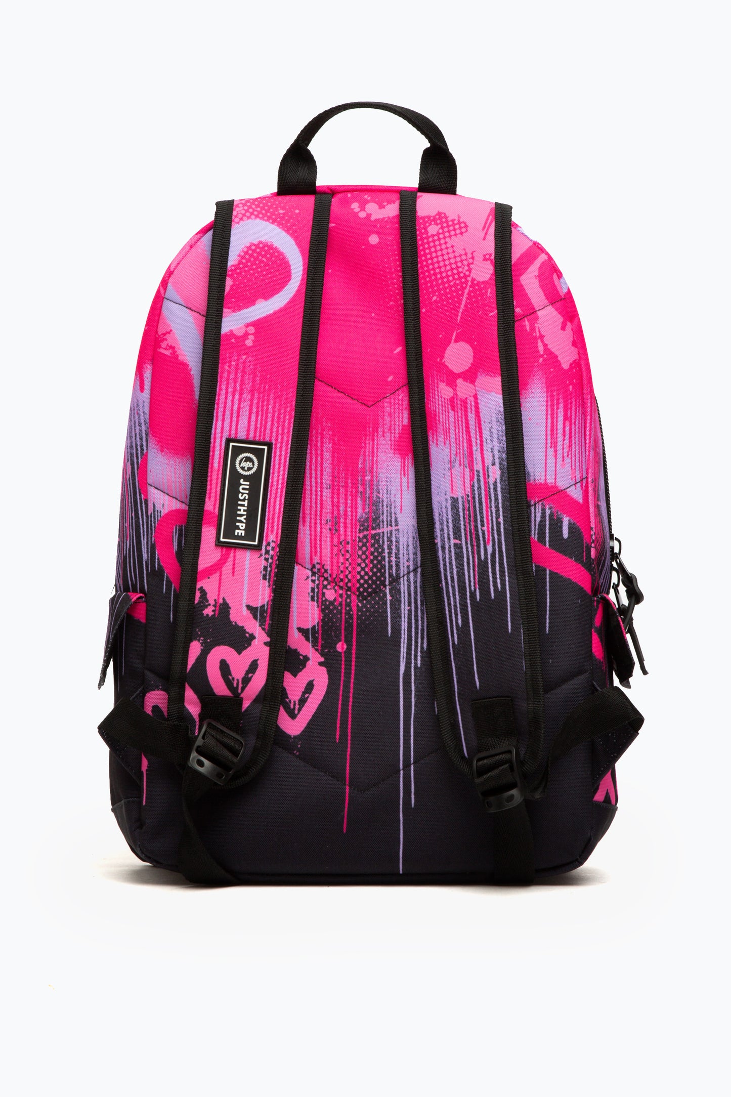 Hype. Pink Hearts Drip Backpack