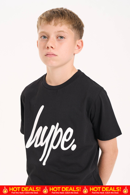 Hype Unisex Black Essence T-Shirt